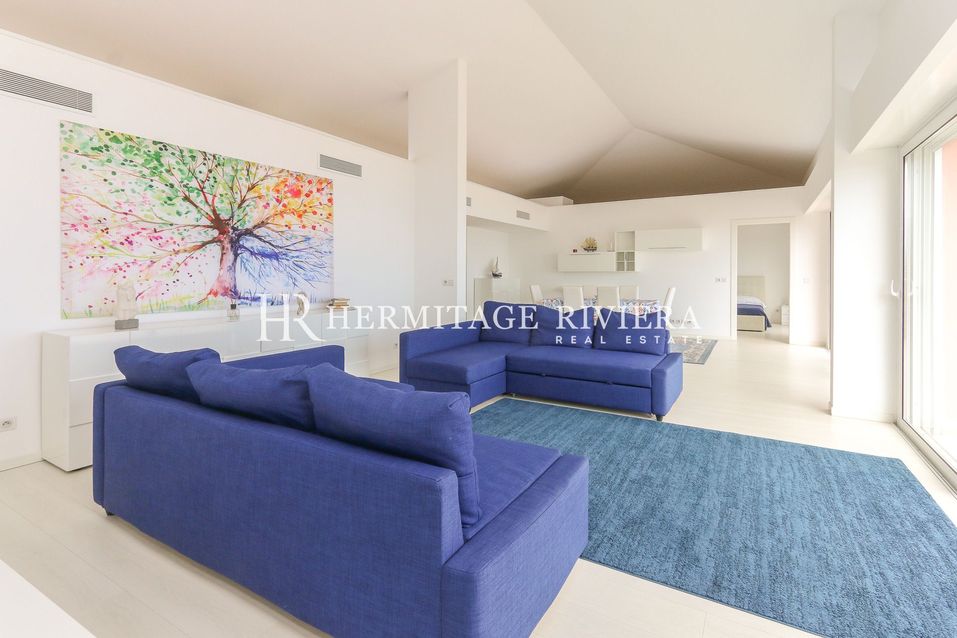 Penthouse i Menton Garavan Penthouse i nyere bolig - Tæt på strandpromenaden - Havudsigt (billede 6)