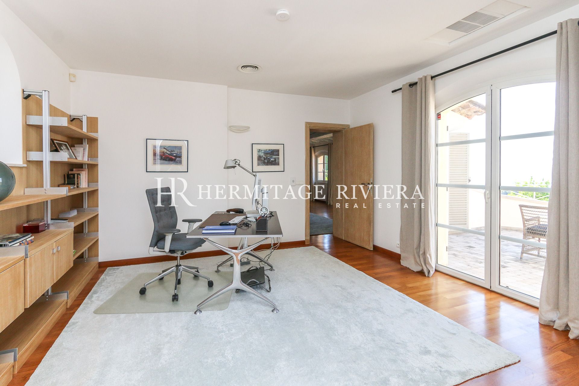Villa i Saint-Paul-de-Vence Privat ejendom - Havudsigt - Flad have - Pool  (billede 25)