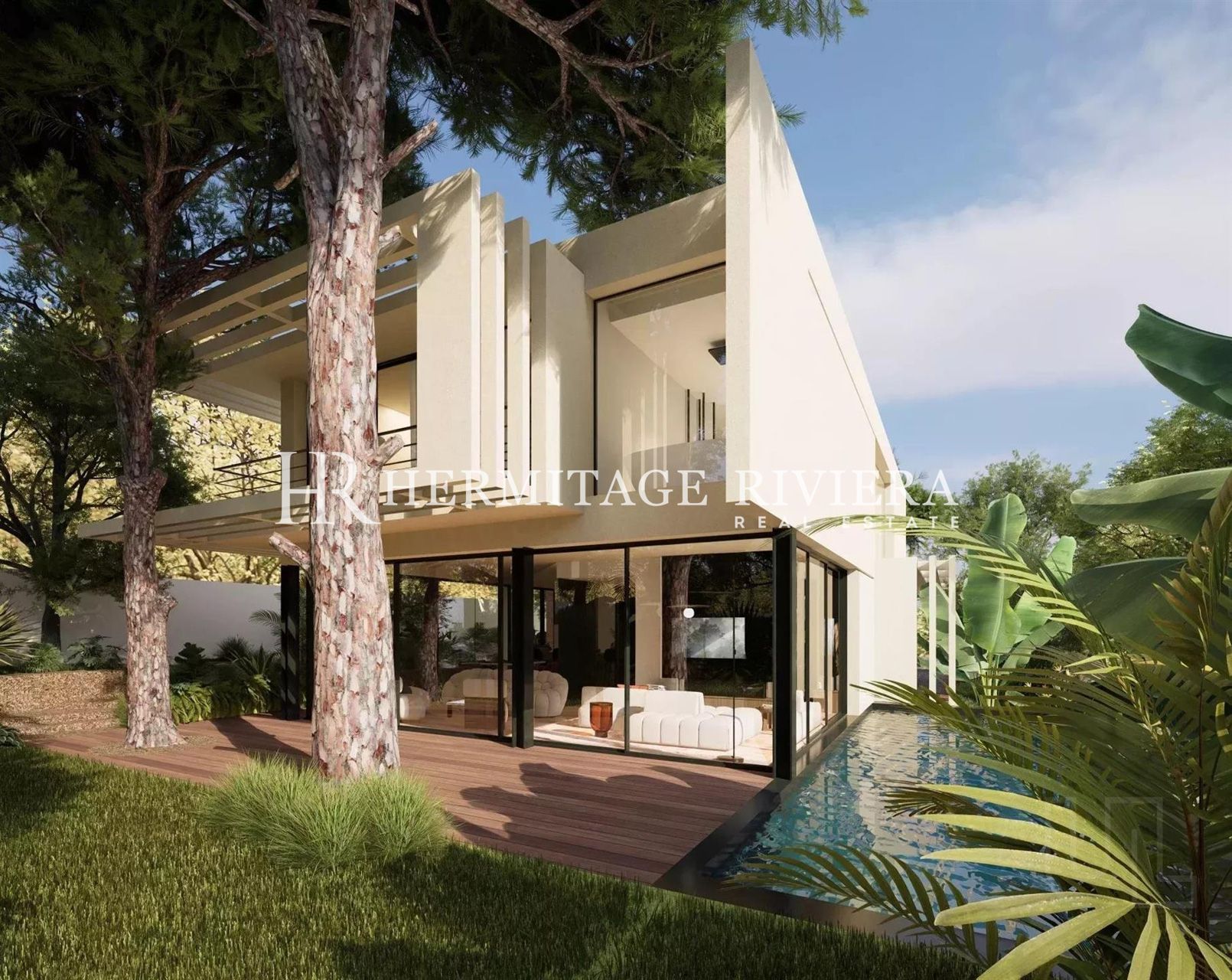 Projekt för en modern villa – Säkerhetsfastigheten i Cap Martin (bild 2)