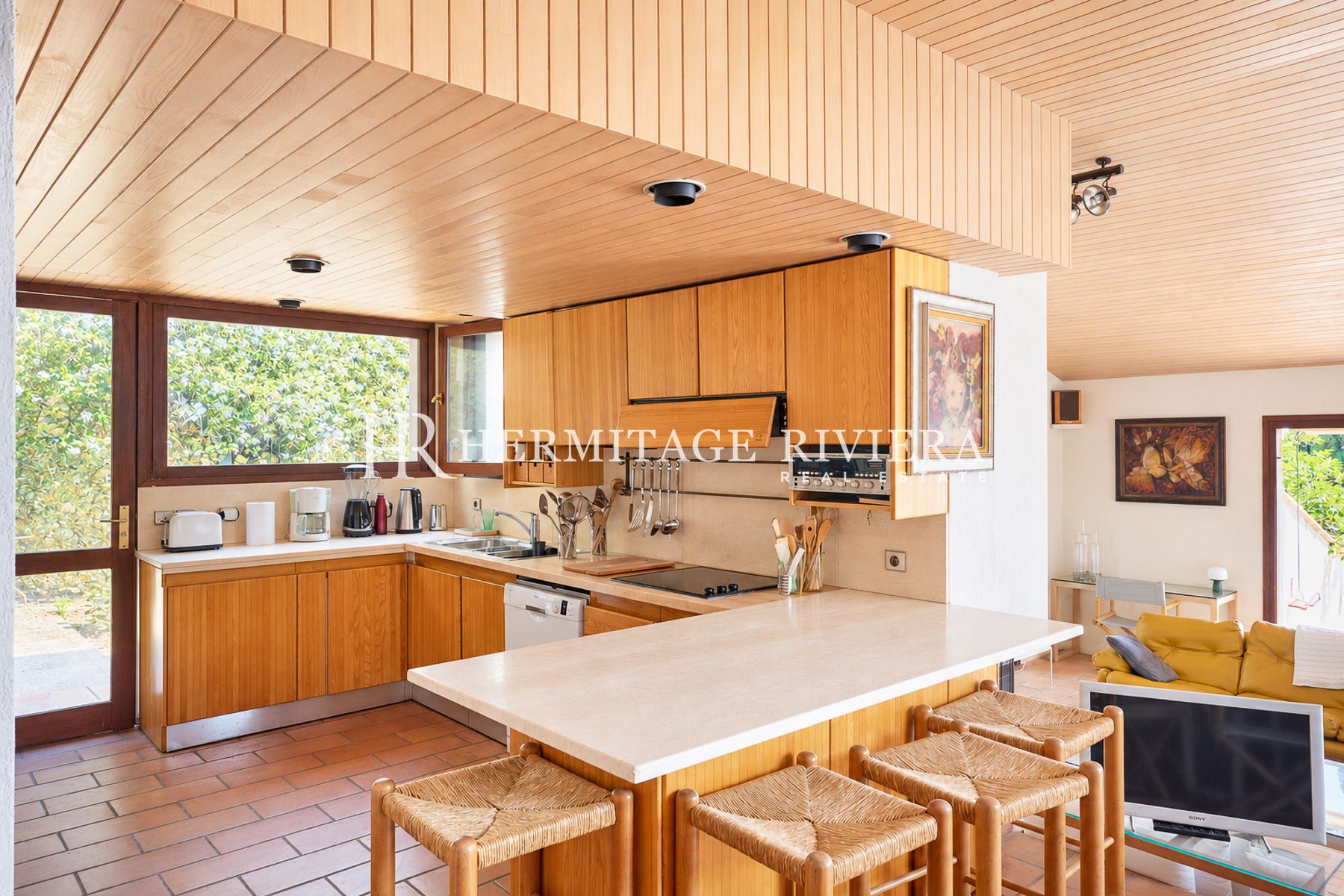 Villa i Roquebrune-Cap-Martin Havudsigt - Udsigt over Monaco - At renovere (billede 13)