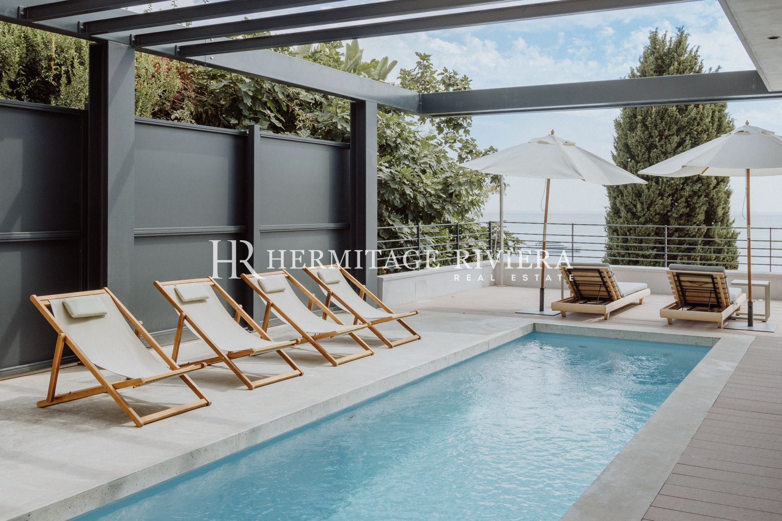 Villa contemporanea vicino a Monaco - Piscina - Rara opportunità di affitto annuale (immagine 6)