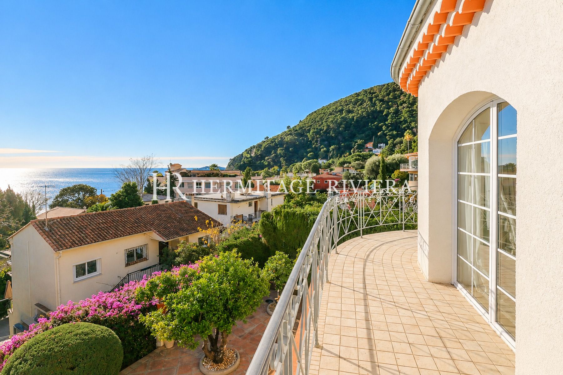 Villa i Eze-sur-Mer Havudsigt - Tæt på strand - Pool (billede 4)