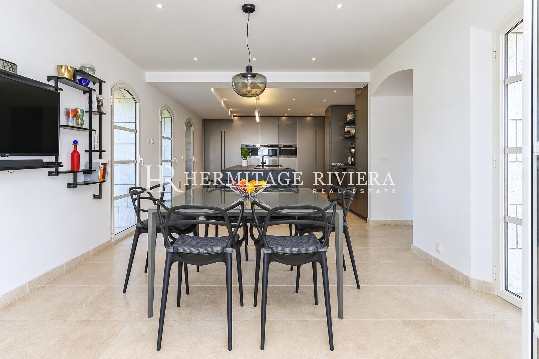 Villa i La Colle-sur-Loup Privat eiendom - Havutsikt - Flat hage - Basseng  (bilde 10)