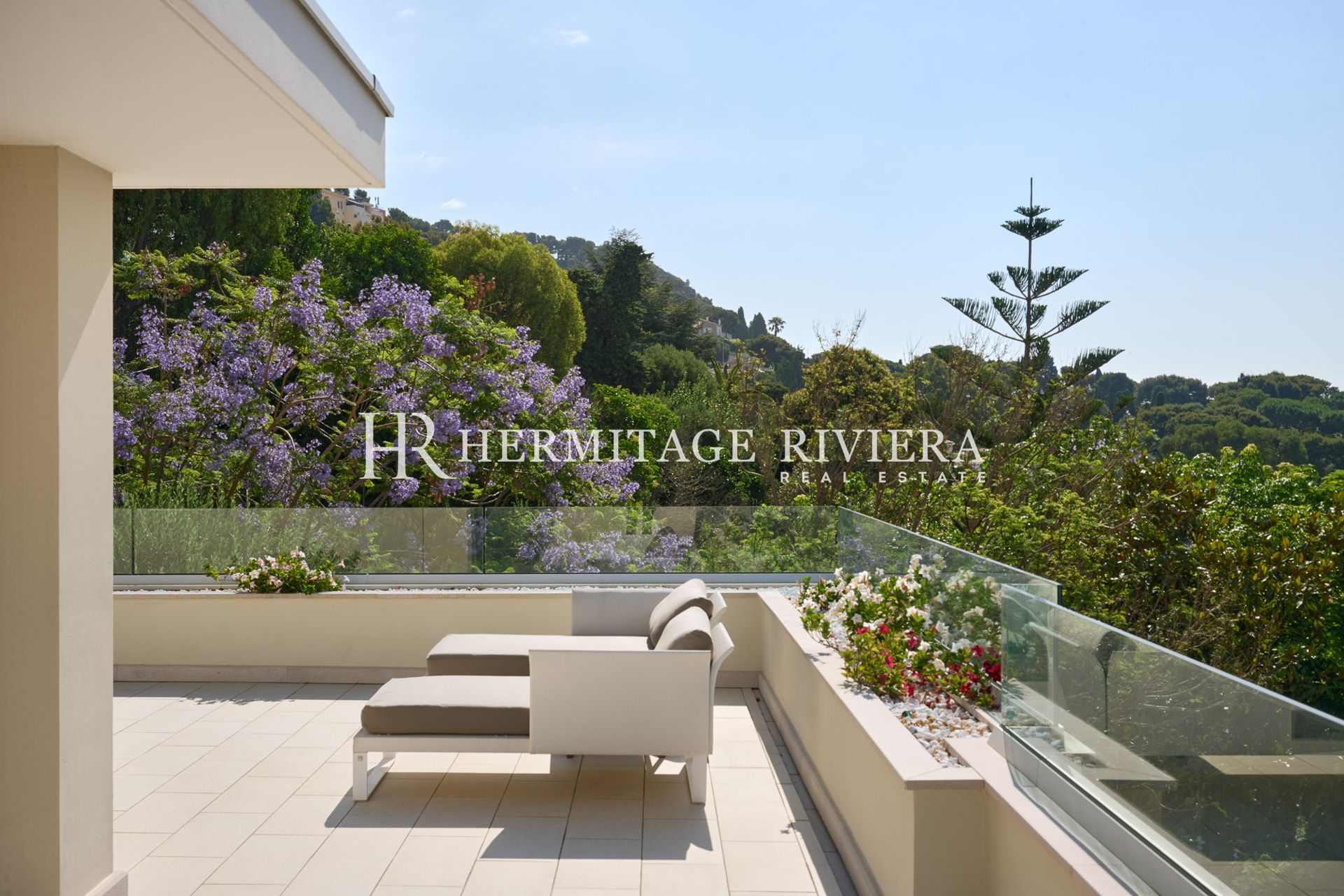 Владение из двух современных вилл - Вид на море - Бассейн (изображение 18)