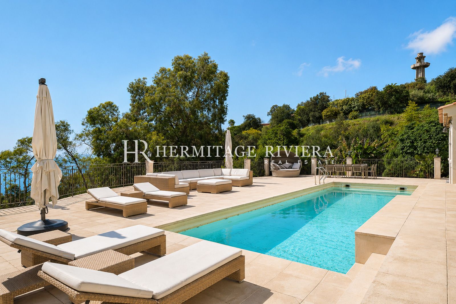 Villa i Cannes, Super Cannes Rolig - Havutsikt - Basseng - Gjestgiveri - Garasje (bilde 2)