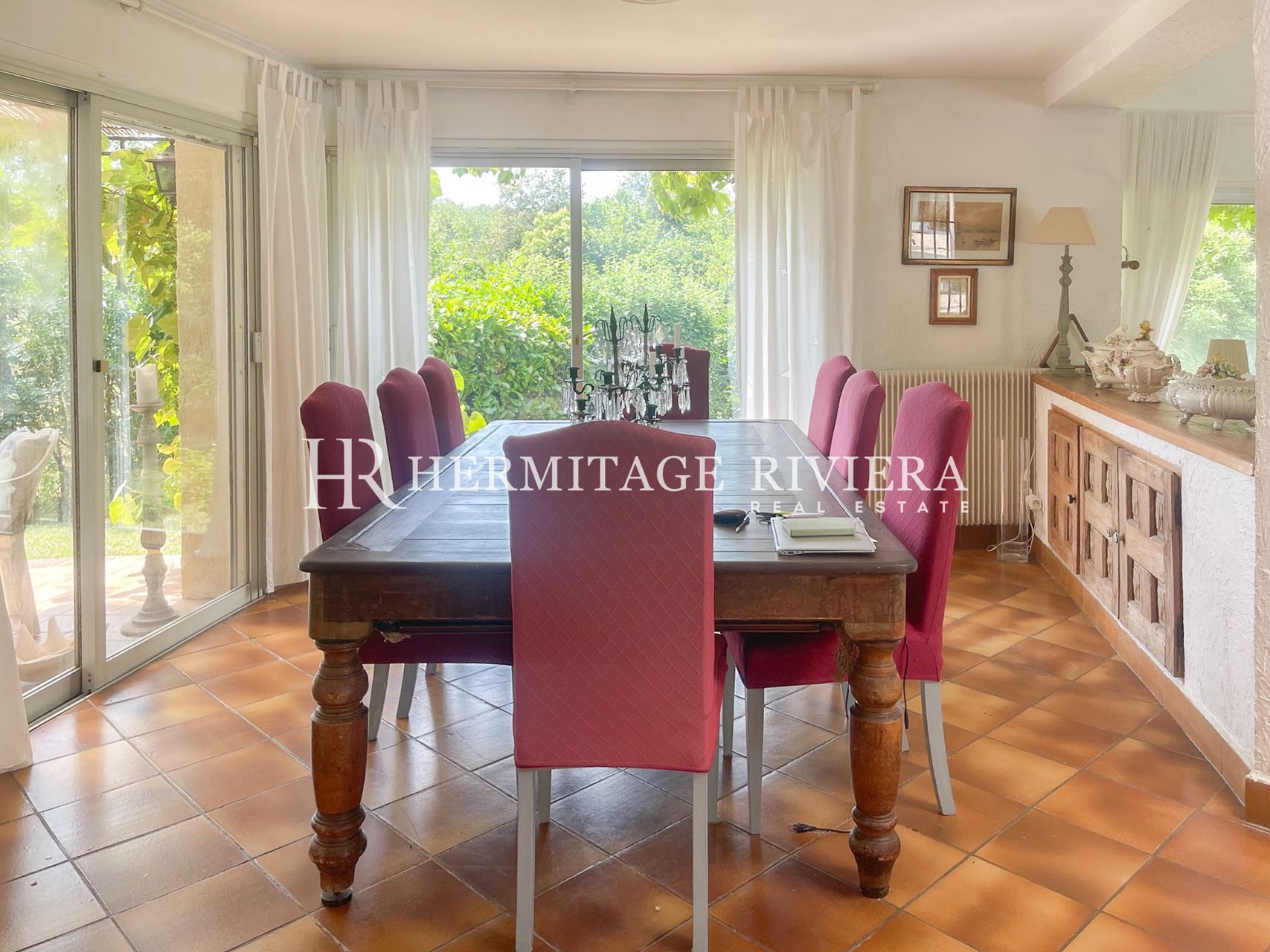 Villa i Vence Rummeligt hjem på rolig, flad og stor grund (billede 10)