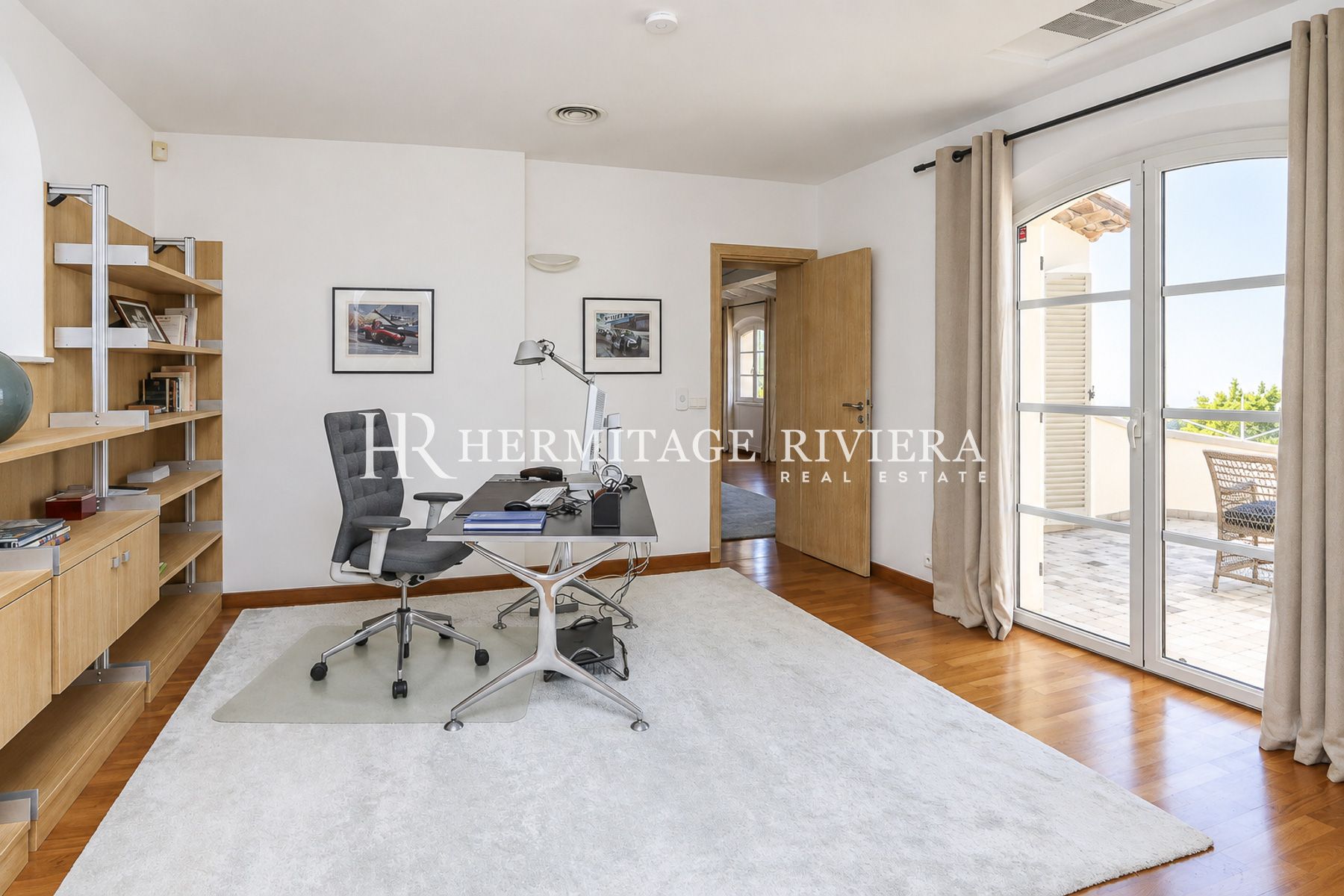 Villa i La Colle-sur-Loup Privat eiendom - Havutsikt - Flat hage - Basseng  (bilde 22)