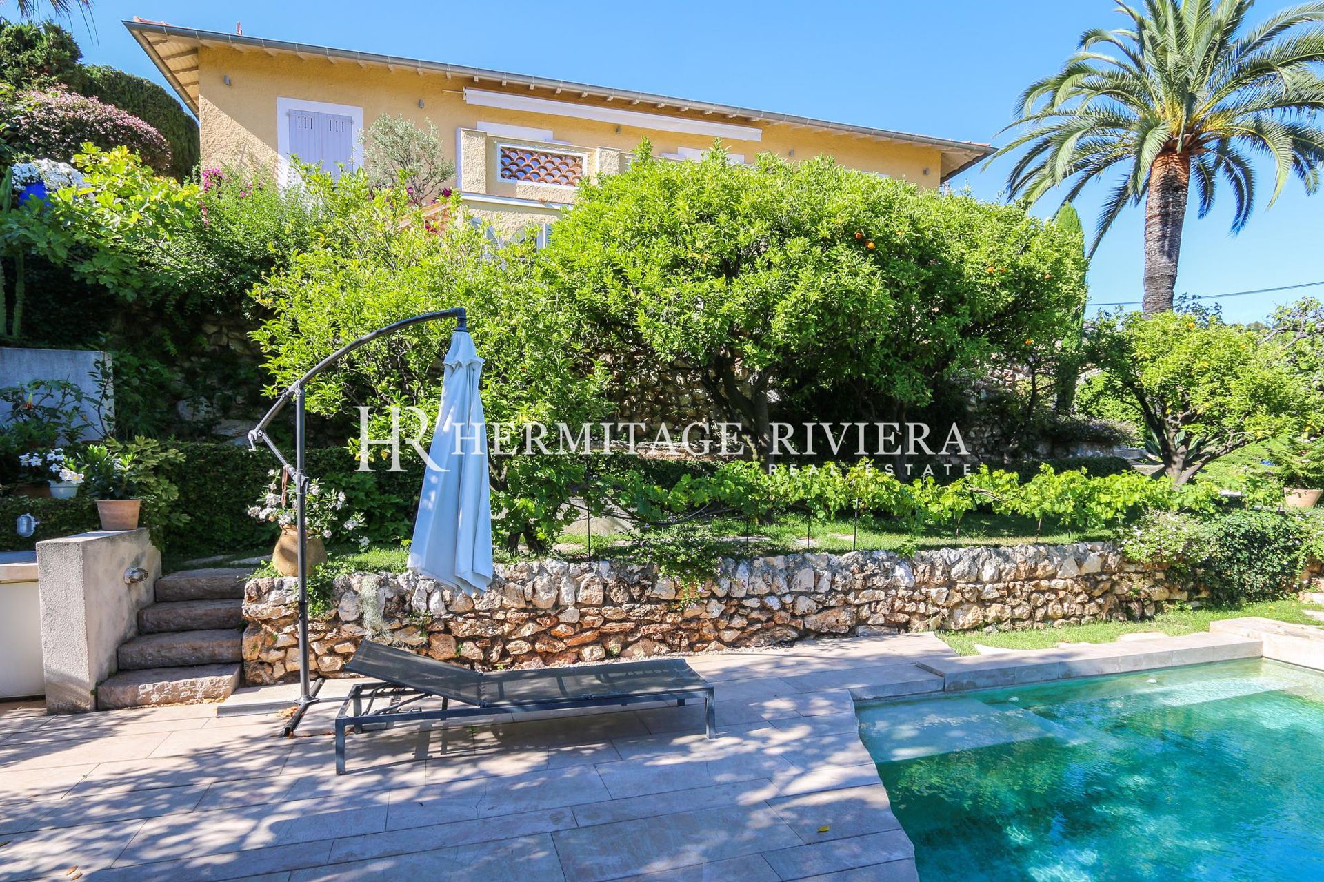 Proprietà di charme - Piscina - Vista mare (immagine 3)