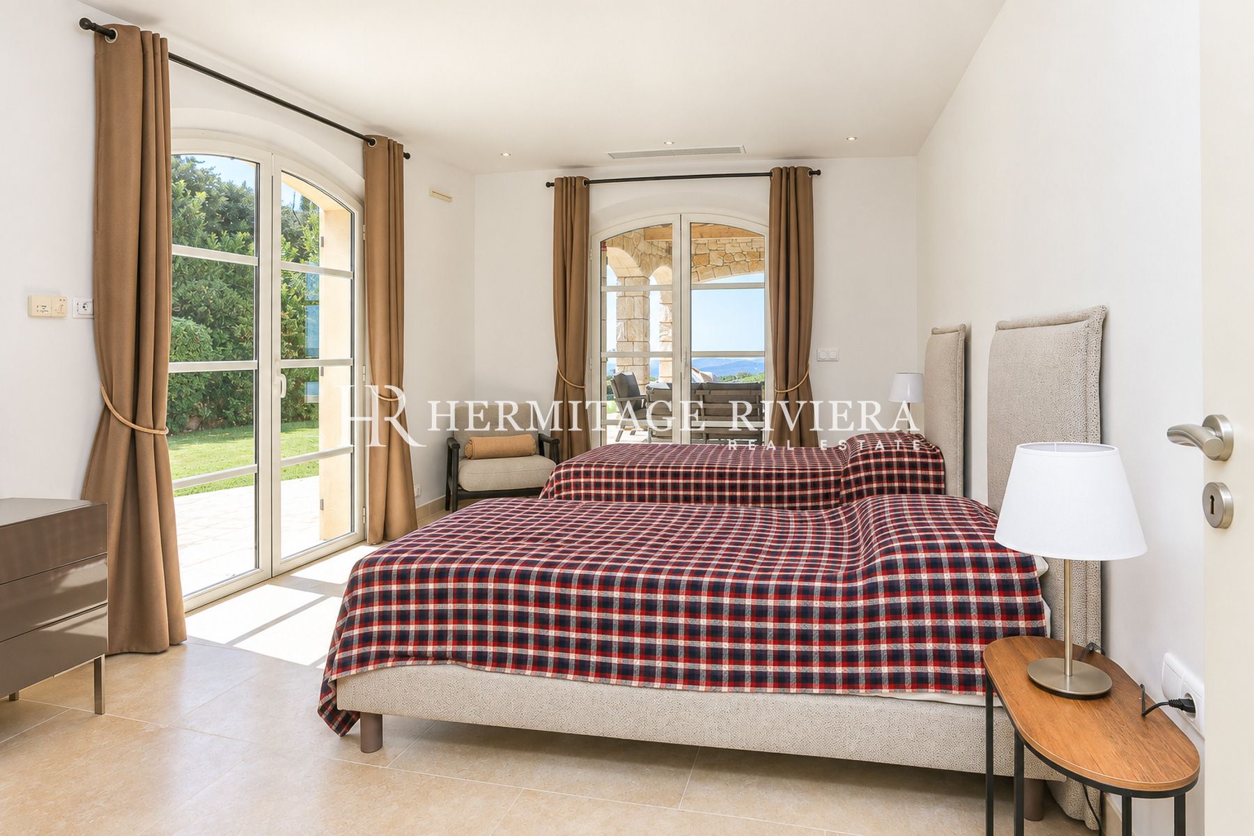Villa i La Colle-sur-Loup Privat eiendom - Havutsikt - Flat hage - Basseng  (bilde 20)