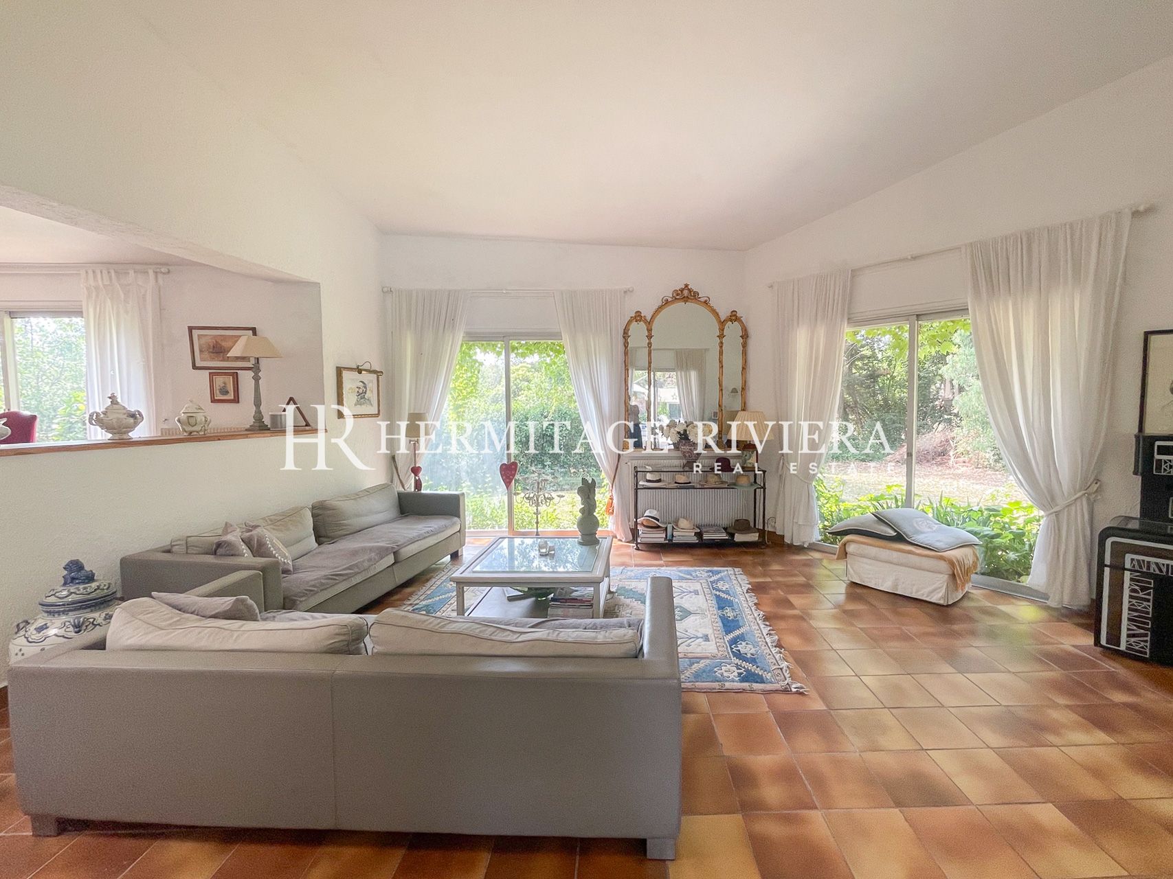 Villa i Vence Rummeligt hjem på rolig, flad og stor grund (billede 6)