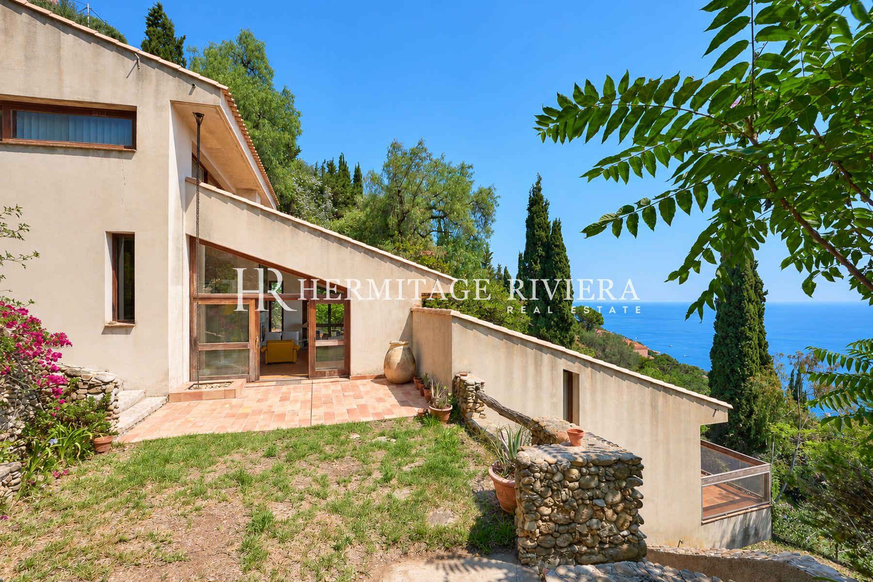 Villa i Roquebrune-Cap-Martin Havudsigt - Udsigt over Monaco - At renovere (billede 4)
