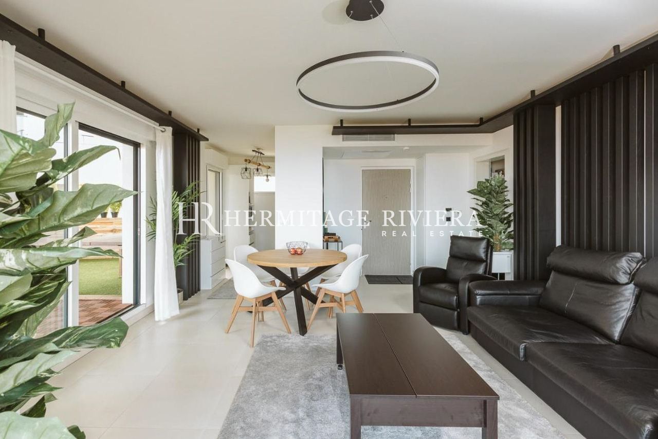2 bedroom apartment - Immense terrace - View Monaco - Pool (image 8)