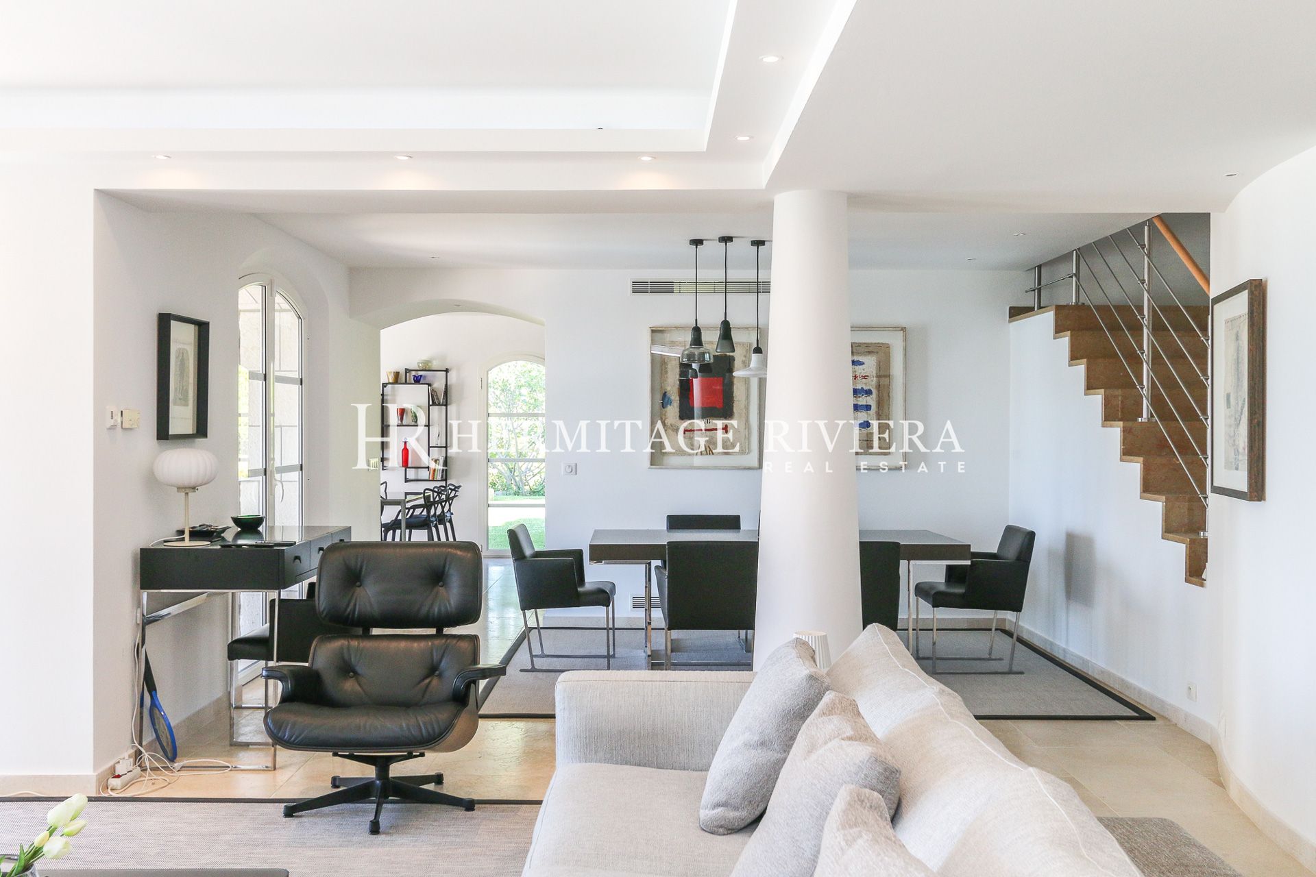 Villa i Saint-Paul-de-Vence Privat ejendom - Havudsigt - Flad have - Pool  (billede 21)