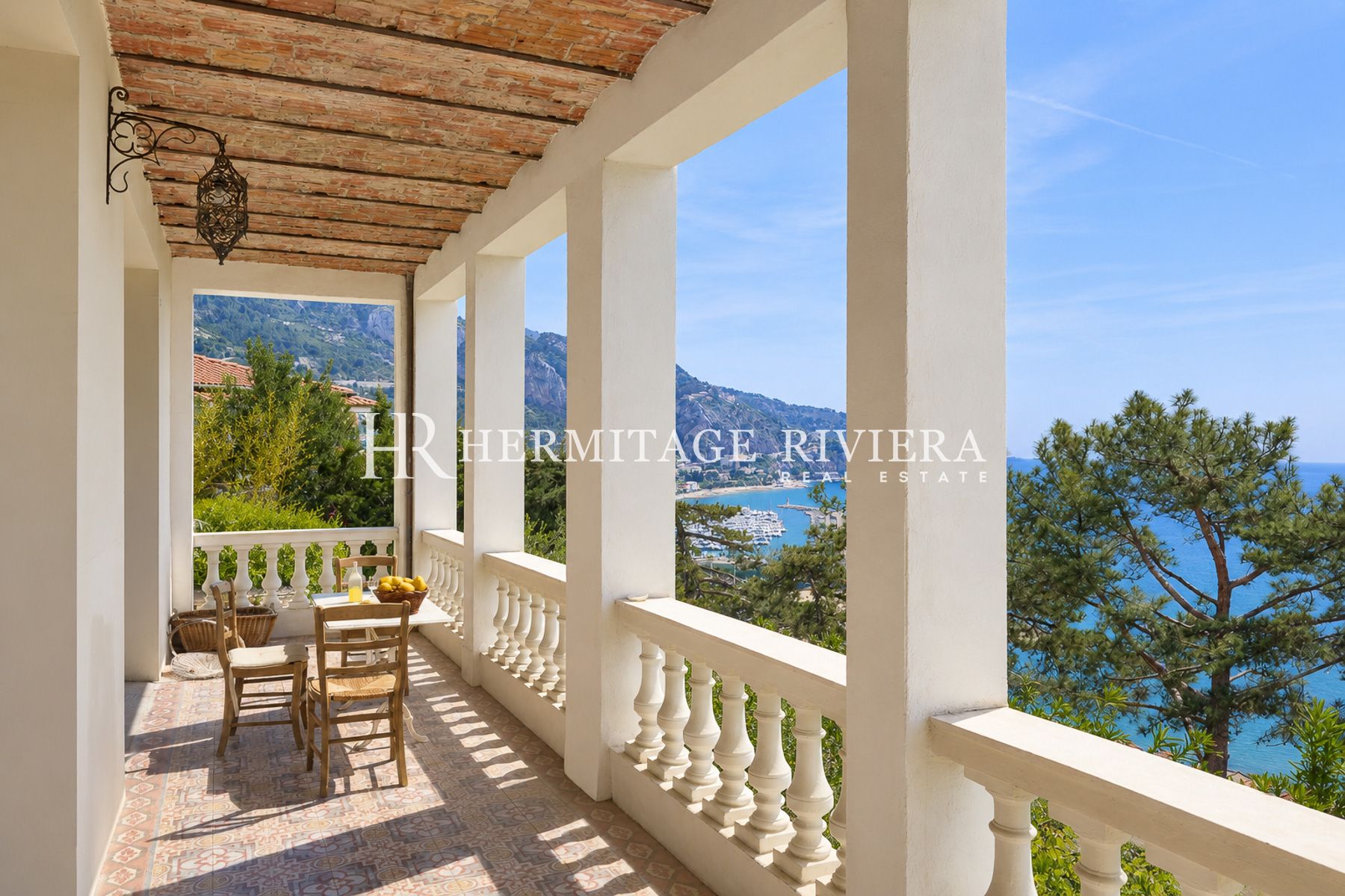 Villa i Menton Garavan Belle Epoque villa - Rolig - Havudsigt panoramaudsigt (billede 8)
