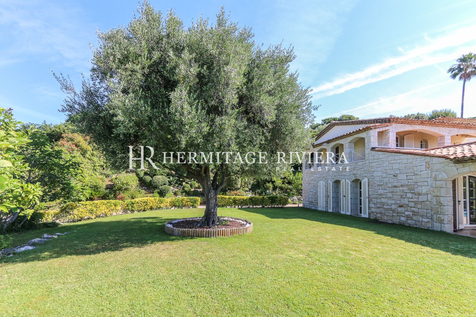 Villa i Saint-Paul-de-Vence Privat ejendom - Havudsigt - Flad have - Pool  (billede 4)