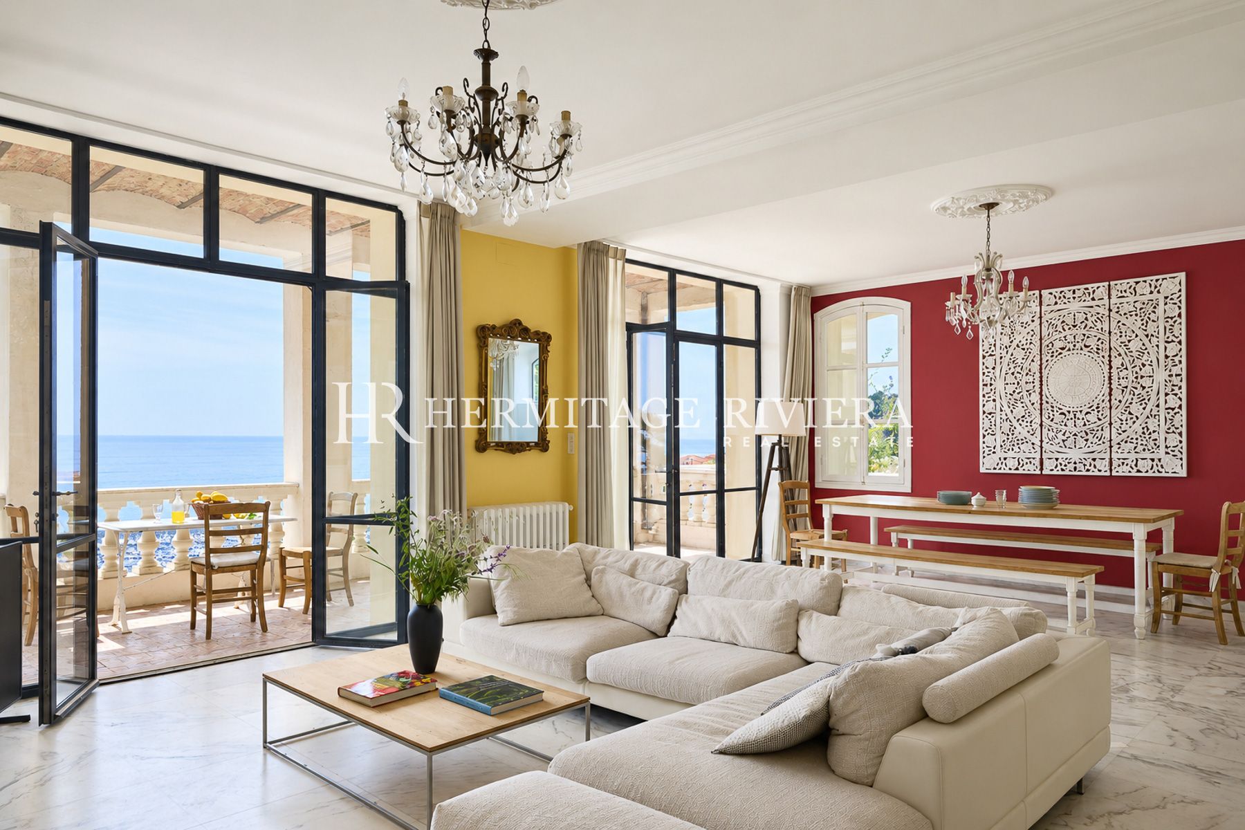 Villa i Menton Garavan Belle Epoque villa - Rolig - Havudsigt panoramaudsigt (billede 16)