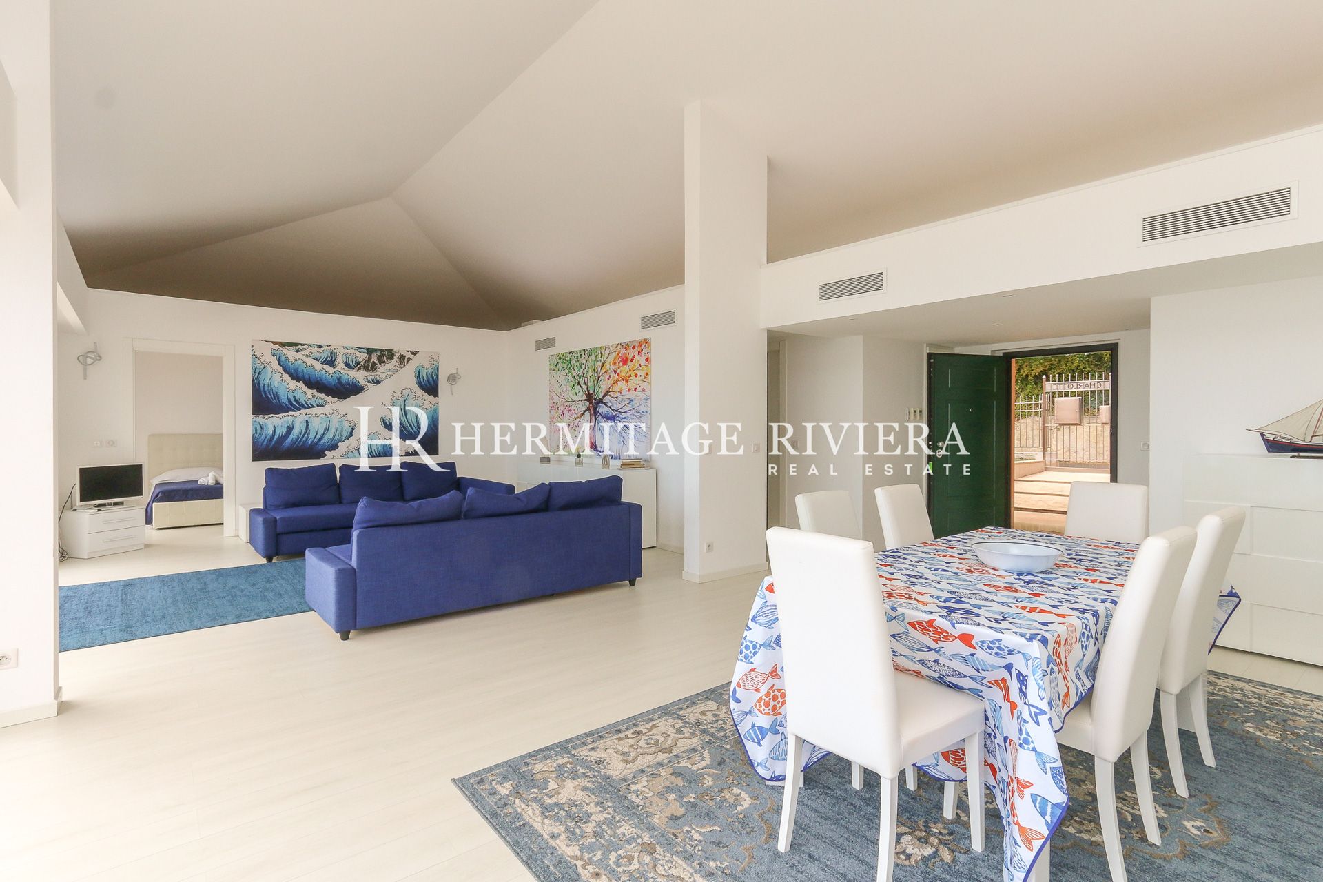 Penthouse i Menton Garavan Penthouse i nyere bolig - Tæt på strandpromenaden - Havudsigt (billede 8)