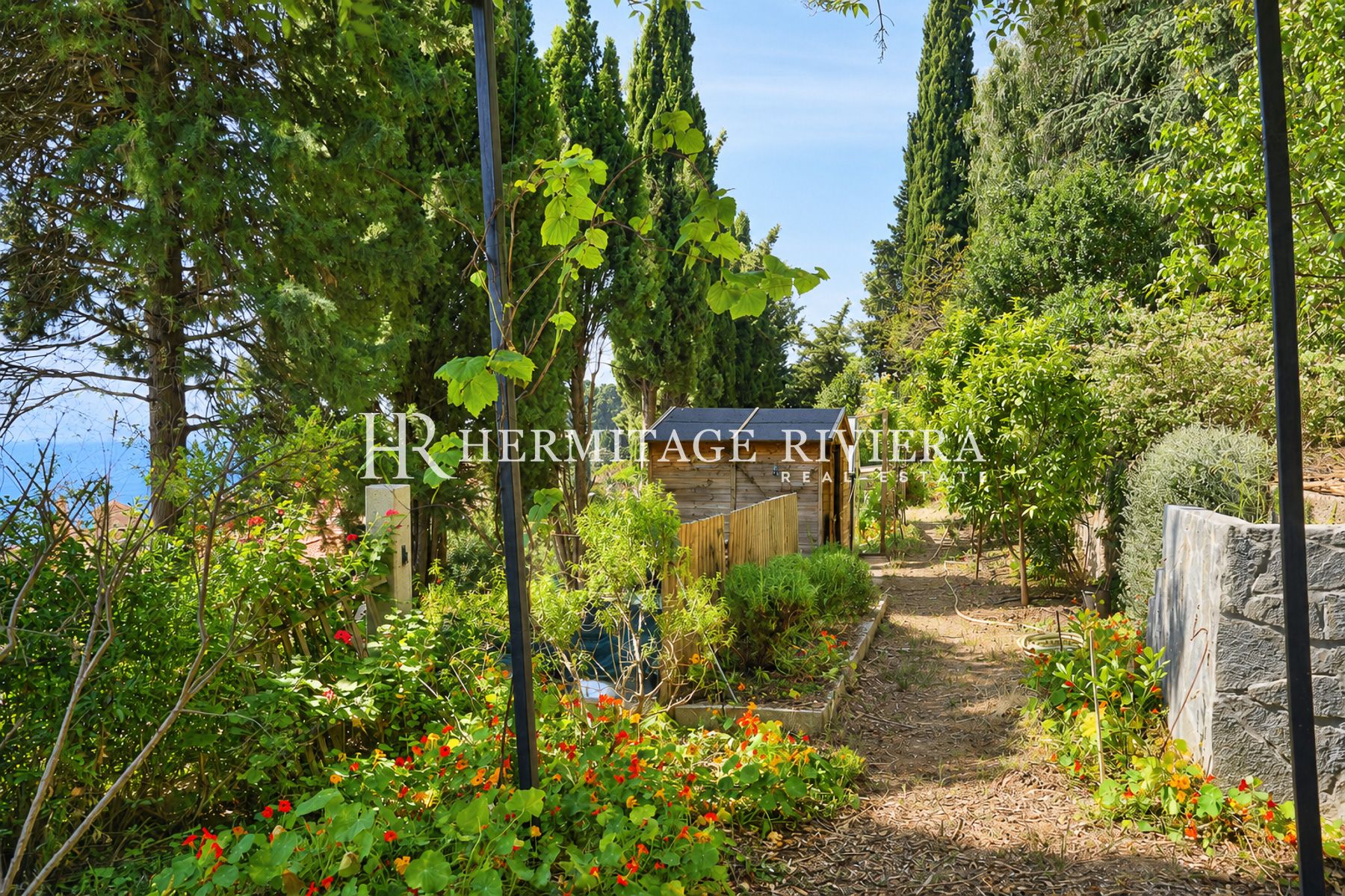 Villa i Menton Garavan Belle Epoque villa - Rolig - Havudsigt panoramaudsigt (billede 31)