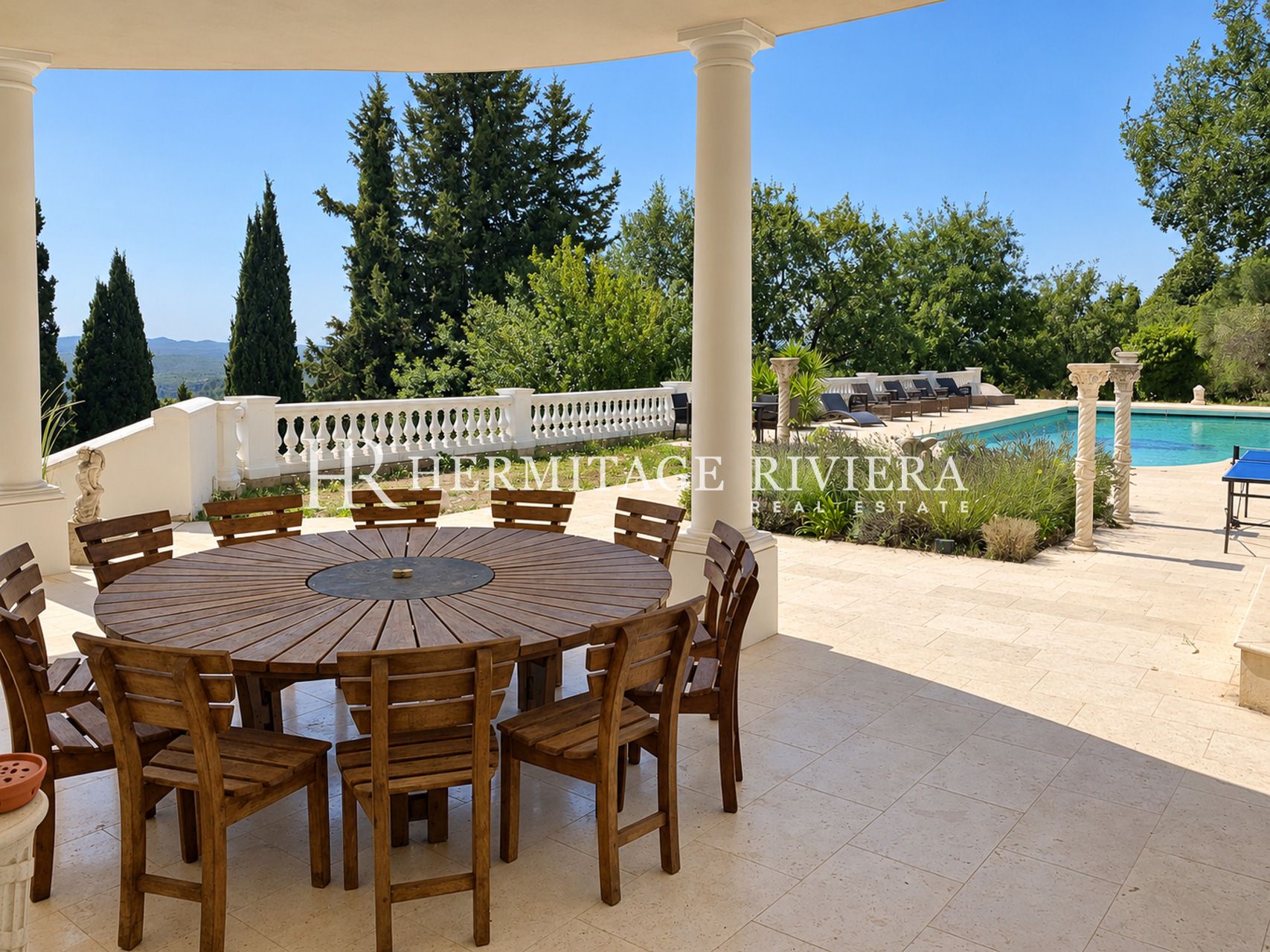 Villa i Tourrettes-sur-Loup Romslig villa med basseng (bilde 5)