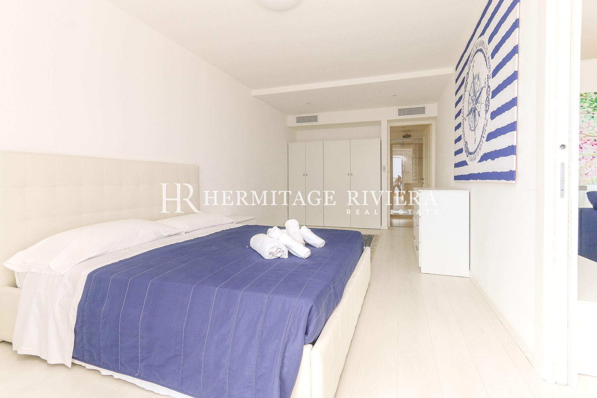 Penthouse i Menton Garavan Penthouse i nyere bolig - Tæt på strandpromenaden - Havudsigt (billede 22)