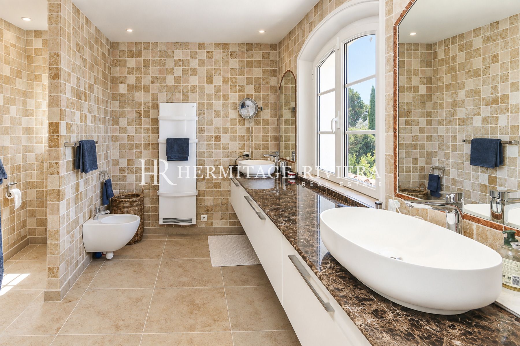 Villa i La Colle-sur-Loup Privat eiendom - Havutsikt - Flat hage - Basseng  (bilde 24)