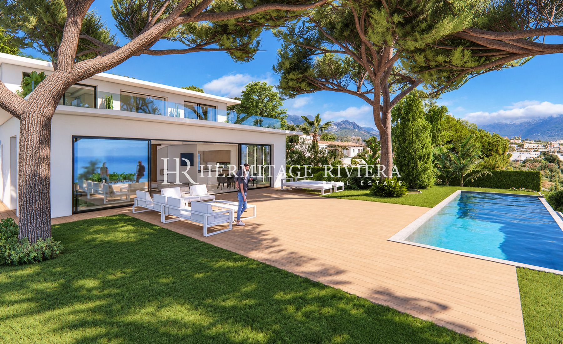 Villa in Roquebrune-Cap-Martin Modern renovated villa - Sea view - Pool (image 1)