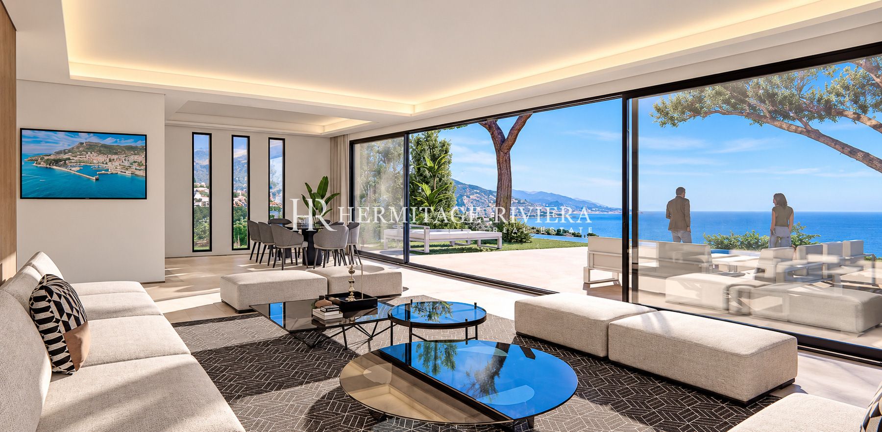 Villa in Roquebrune-Cap-Martin Modern renovated villa - Sea view - Pool (image 5)