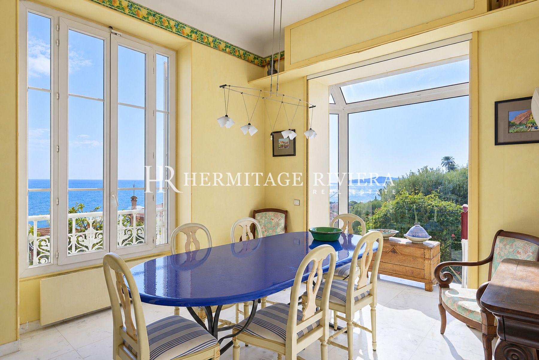 Villa i Cap-d'Ail Tæt på strandpromenaden og Monaco - Rolig beliggenhed med havudsigt (billede 17)