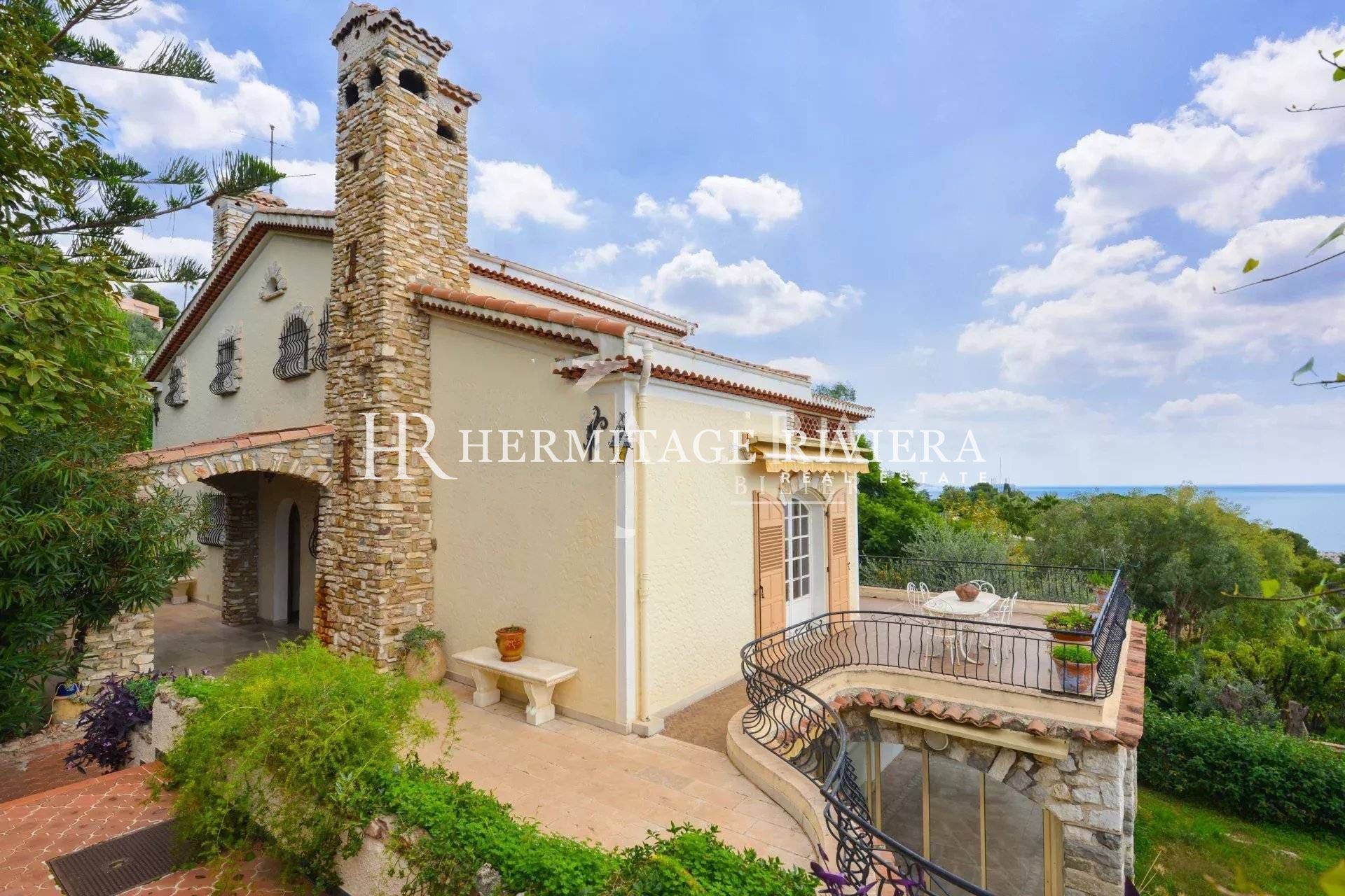 Villa zum Modernisieren - Blick Meer - Nähe Monaco (bild 1)