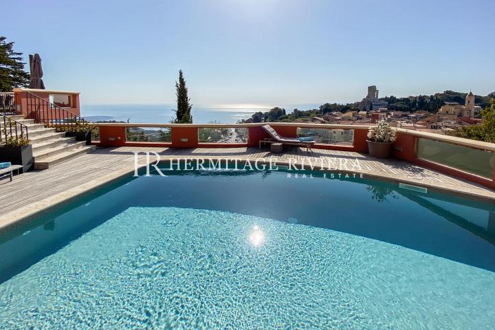 Splendid property enjoying panoramic view of the sea and Monaco (image 2)
