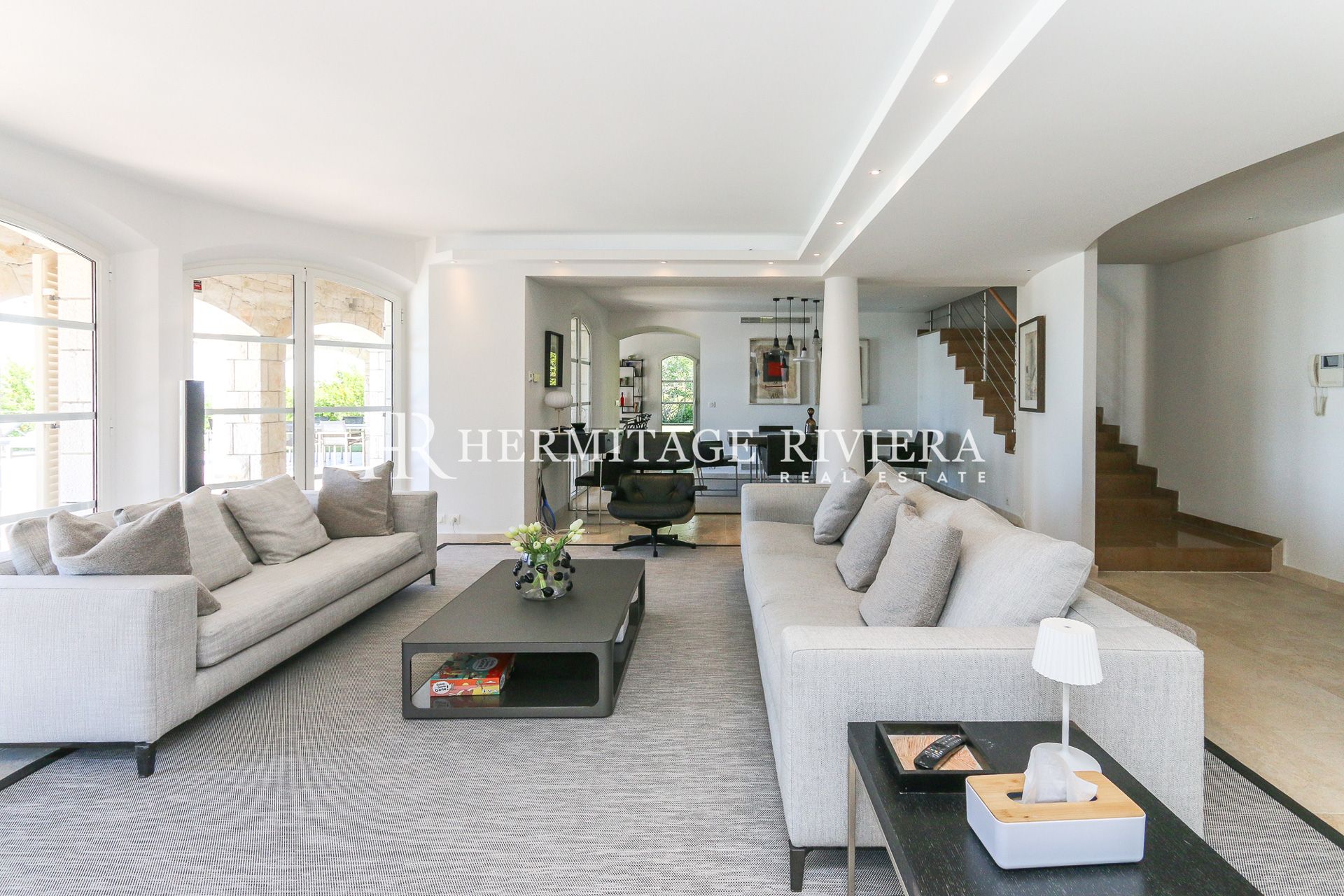 Villa i Saint-Paul-de-Vence Privat ejendom - Havudsigt - Flad have - Pool  (billede 20)