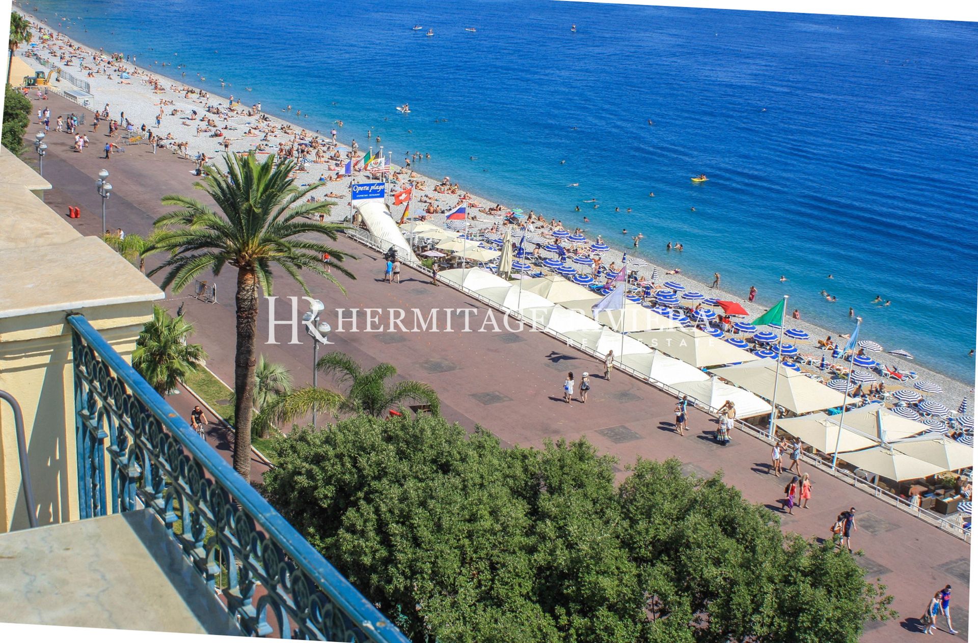 Penthouse i Nice, Quai des Etats-Unis Leilighet med 3 soverom - Leilighet ved vannkanten - Terrasse (bilde 5)