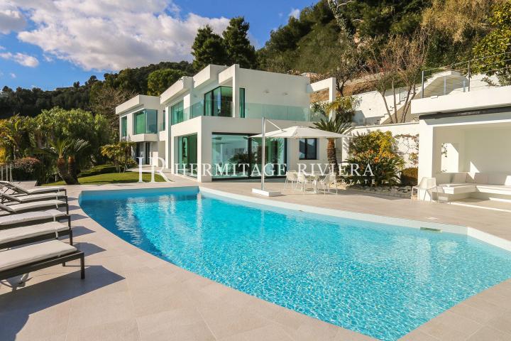 Overlooking Cap Martin stylish contemporary villa (image 1)
