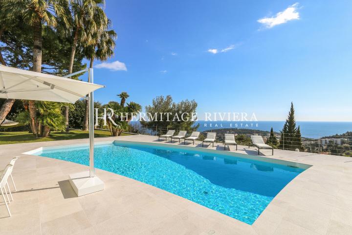 Overlooking Cap Martin stylish contemporary villa (image 4)