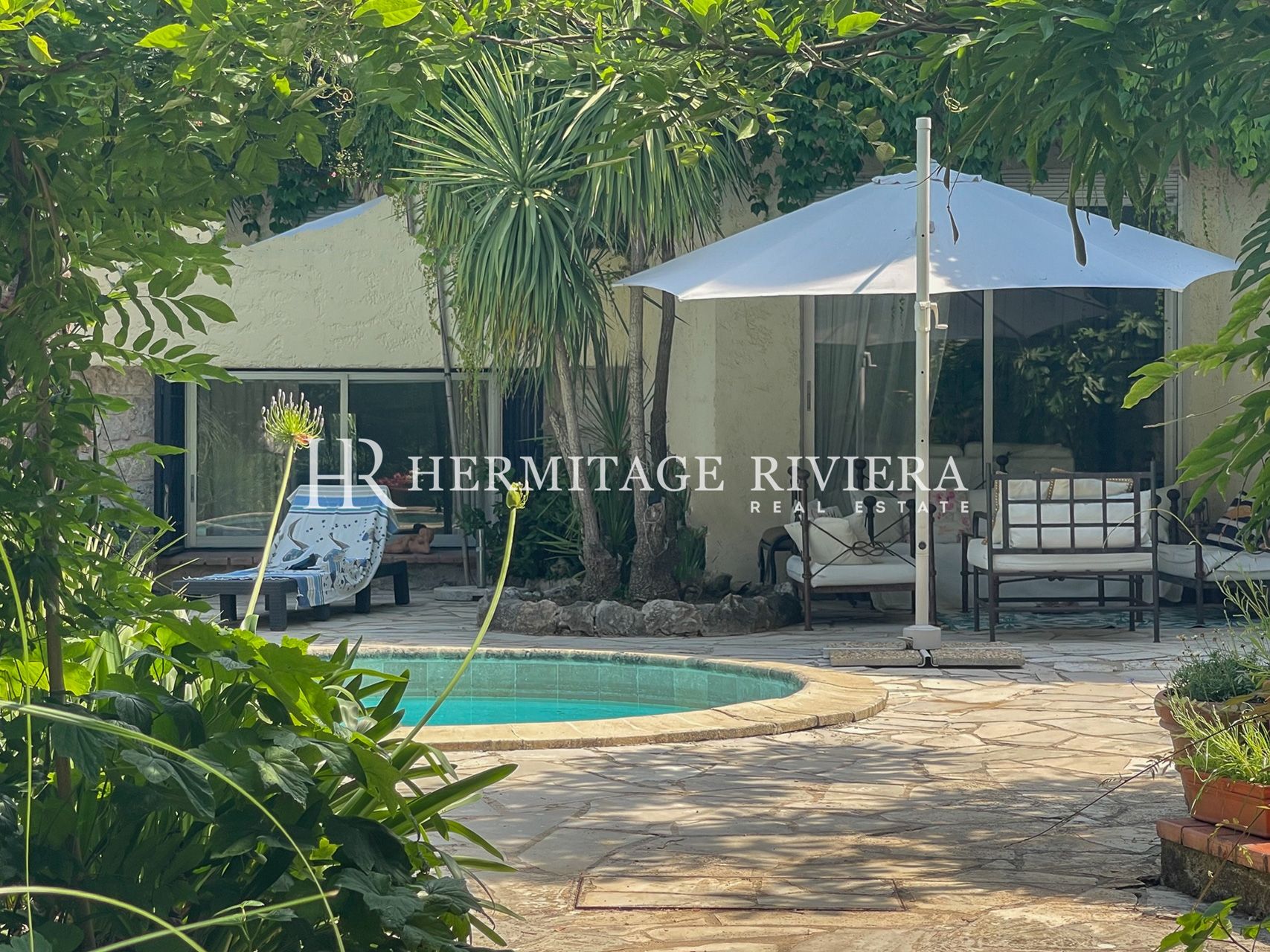 Villa i Vence Rummeligt hjem på rolig, flad og stor grund (billede 29)