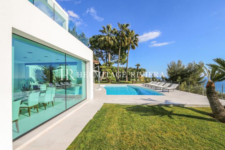 Overlooking Cap Martin stylish contemporary villa (image 6)