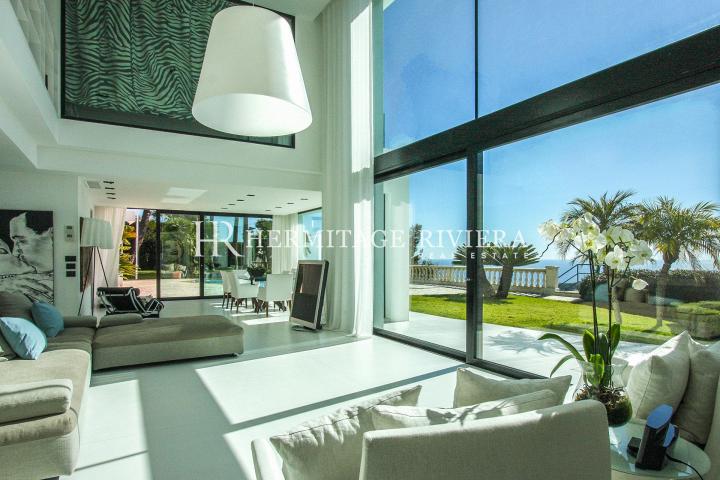 Overlooking Cap Martin stylish contemporary villa (image 9)