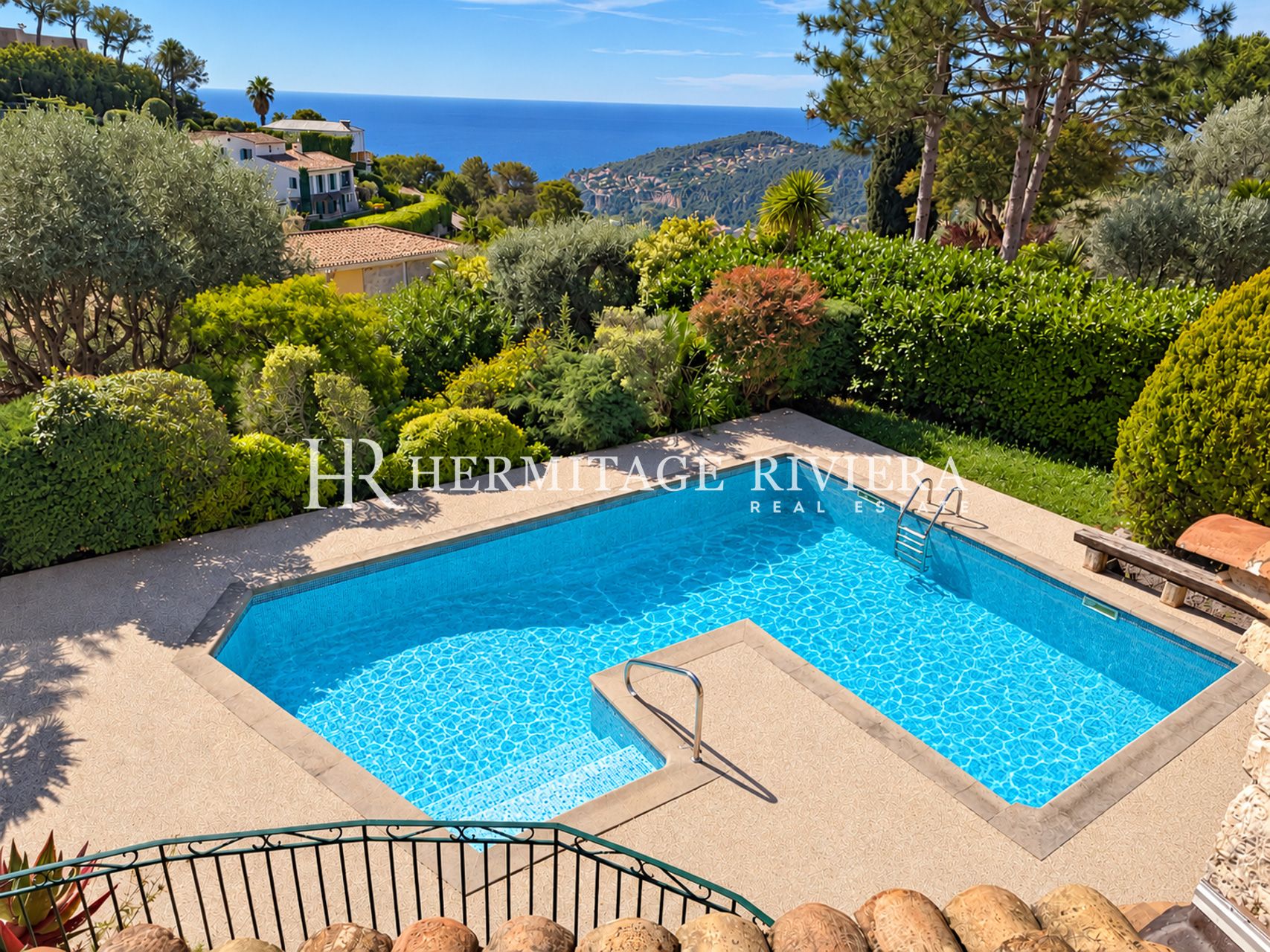 Villa in Villefranche-sur-Mer Villa zur Renovierung Meerblick Privates und sicheres Anwesen (bild 2)