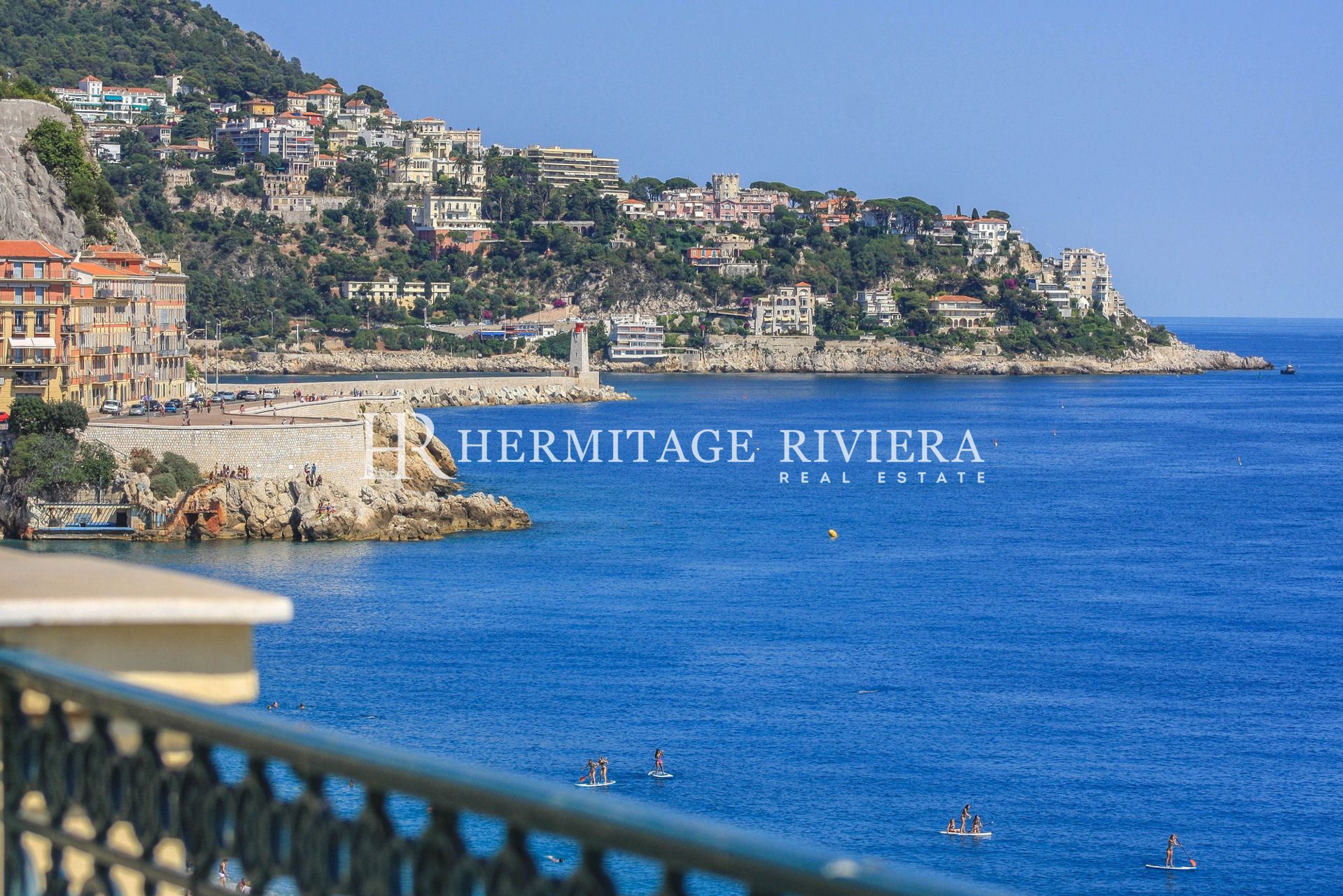 Penthouse i Nice, Quai des Etats-Unis Leilighet med 3 soverom - Leilighet ved vannkanten - Terrasse (bilde 21)