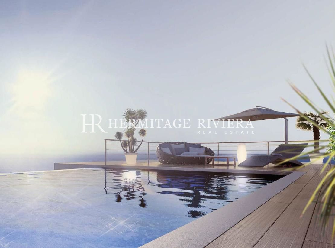 2 bedroom apartment - Immense terrace - View Monaco - Pool (image 19)