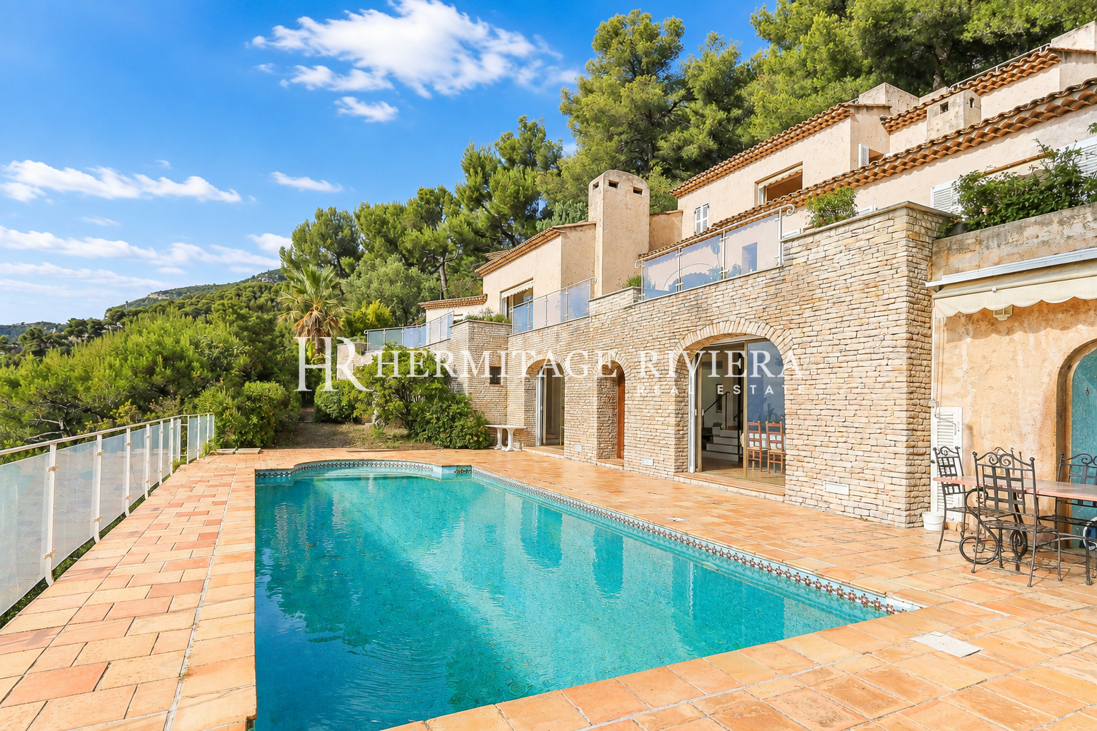 Villa i Roquebrune-Cap-Martin Provencalsk villa - panoramaudsigt over havet - tæt på Monaco (billede 2)