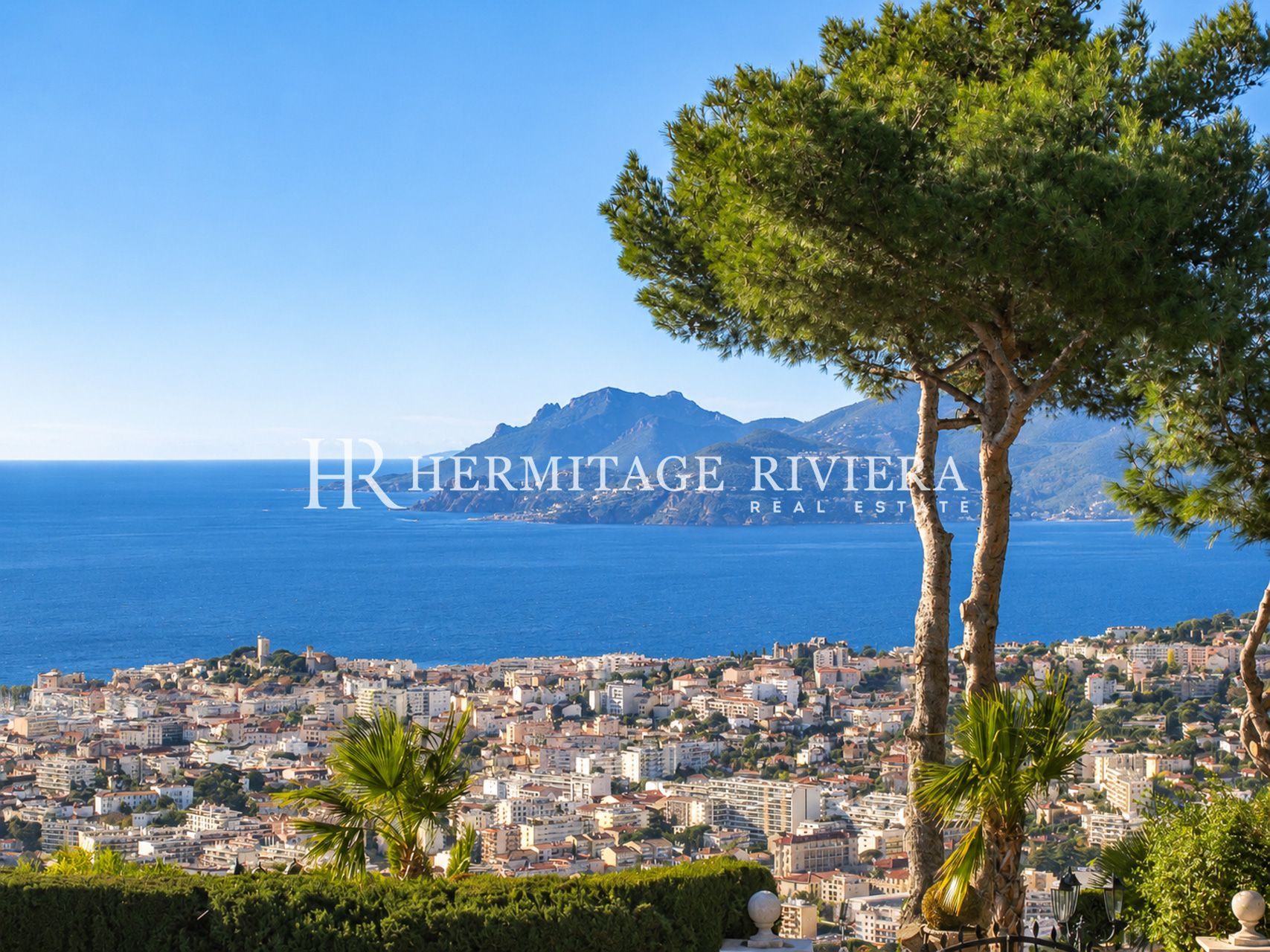 Villa in Cannes Splendida vista sul mare - Piscina - Giardino pianeggiante (immagine 6)