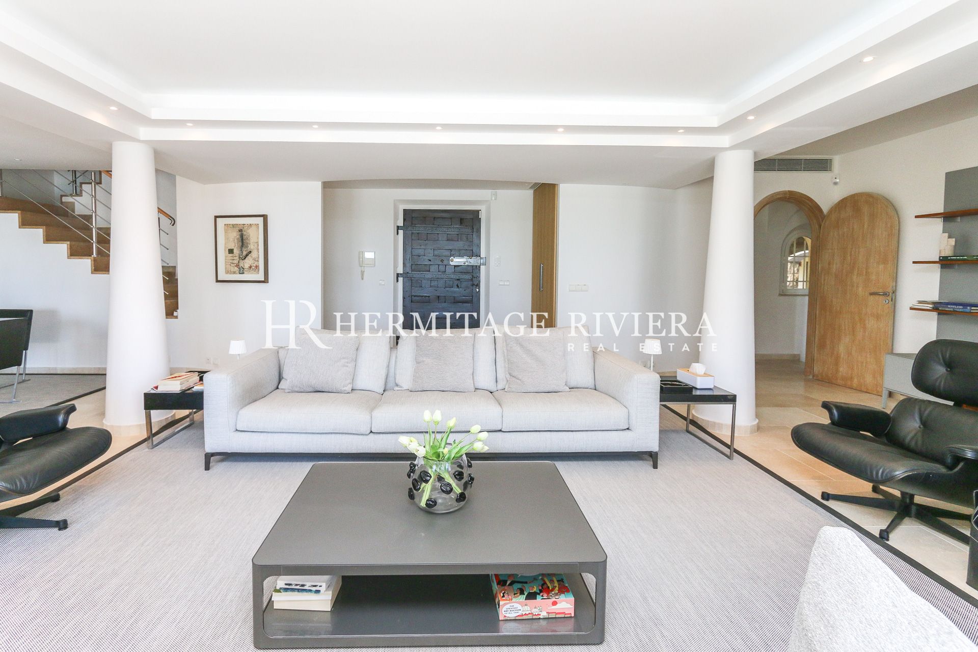 Villa i Saint-Paul-de-Vence Privat ejendom - Havudsigt - Flad have - Pool  (billede 17)