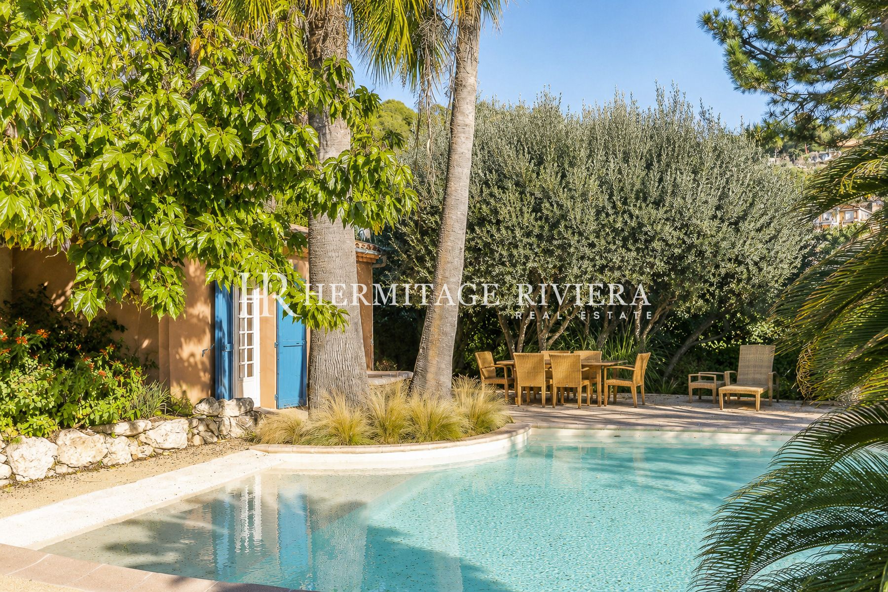 Villa i Villefranche-sur-Mer Lukket ejendom - Pool - Havudsigt (billede 1)