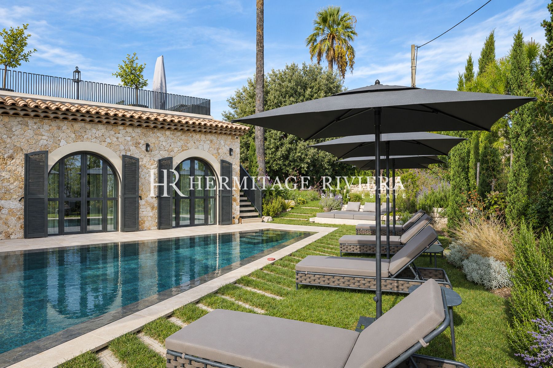 Villa à Cap-d'Antibes Villa en pierre - Vue mer - Piscine (image 33)