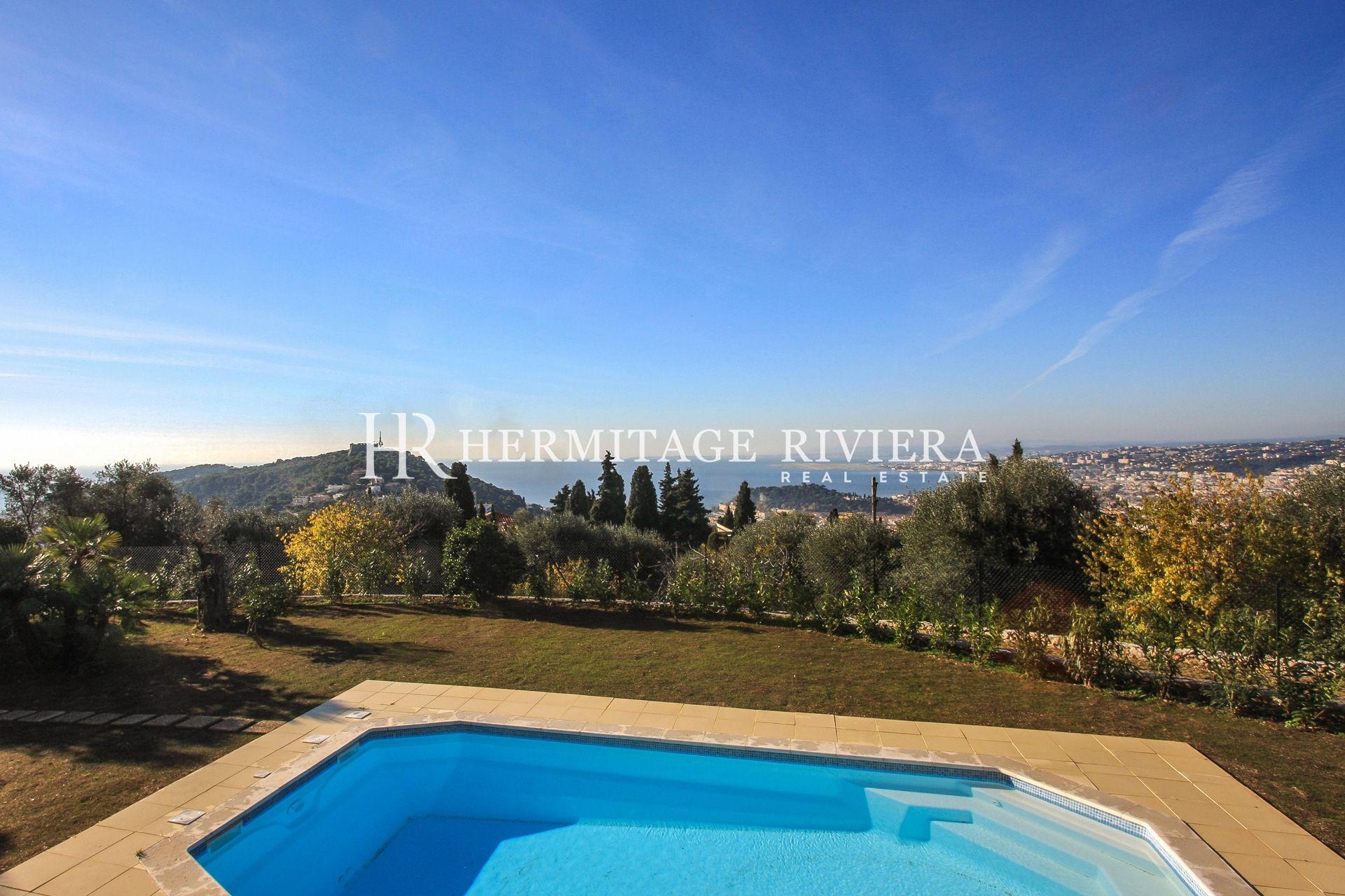 Vista sulla baia di Nizza - Piscina (immagine 2)