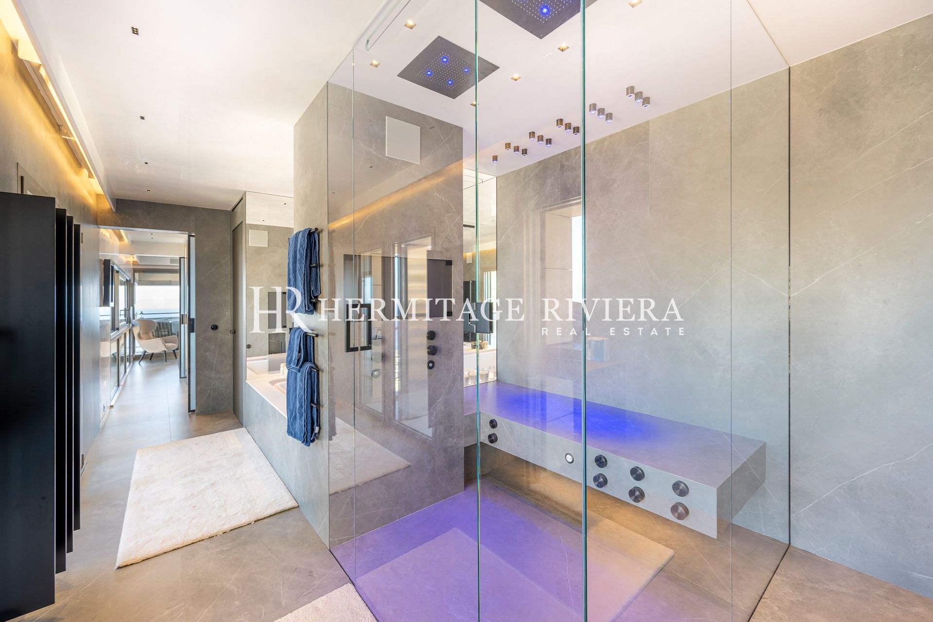 Apartment in Jardin Exotique Monaco  5 bedrooms- Terrace - Views of Monaco - Calme (image 22)
