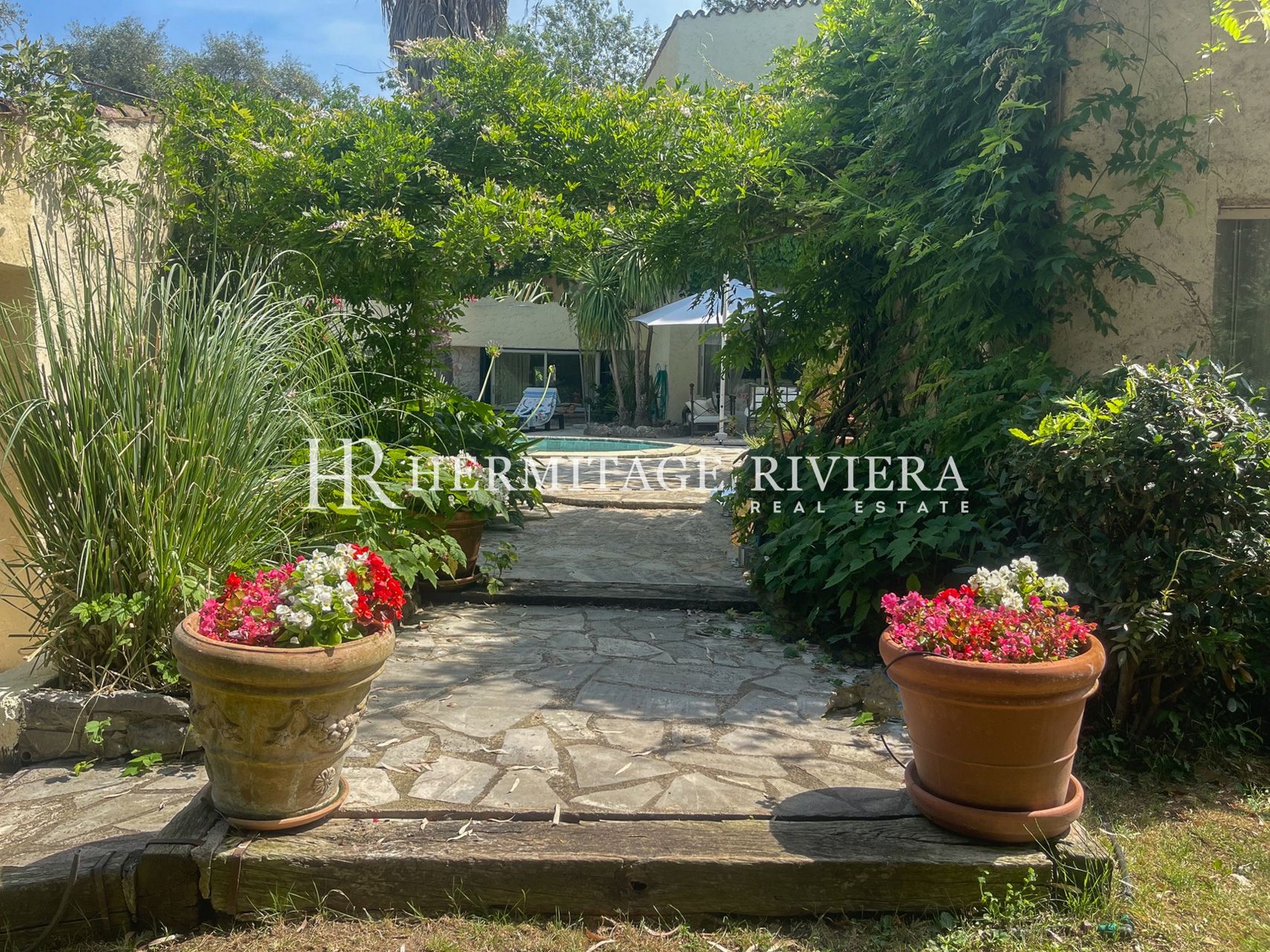 Villa i Vence Rummeligt hjem på rolig, flad og stor grund (billede 30)