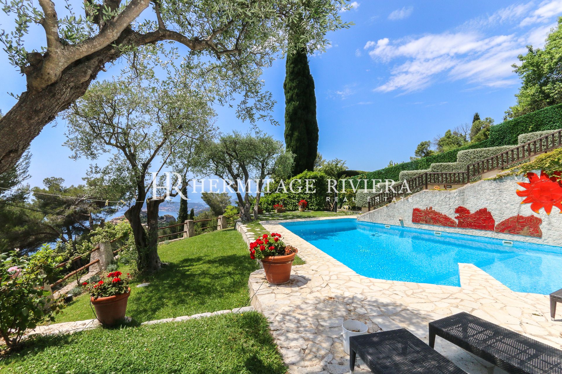 Villa in Eze Village Provenzalische Villa Panoramablick aufs Meer Ruhig (bild 2)