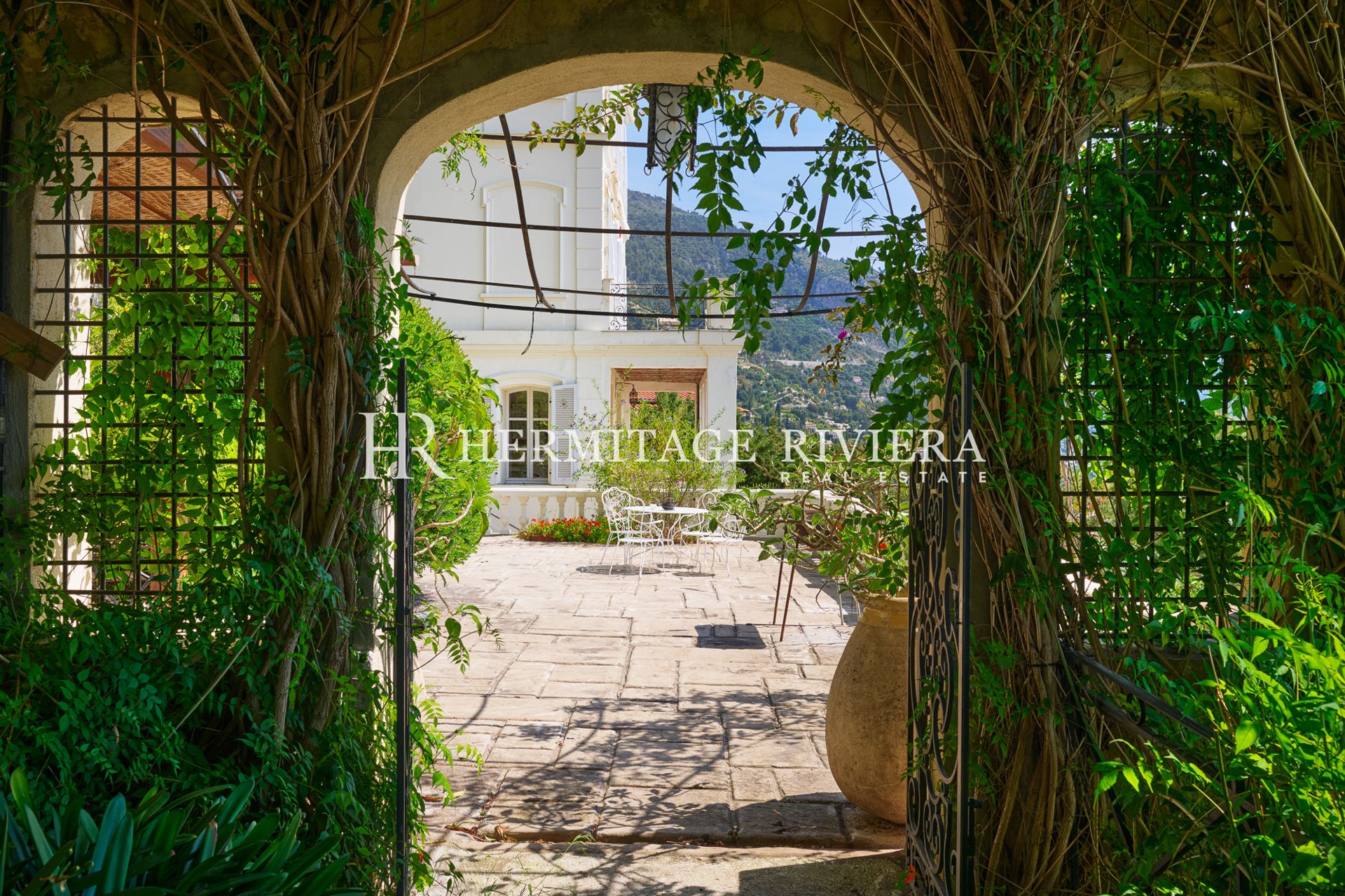 Villa i Menton Garavan Belle Epoque villa - rolig - Havudsigt panoramaudsigt (billede 12)